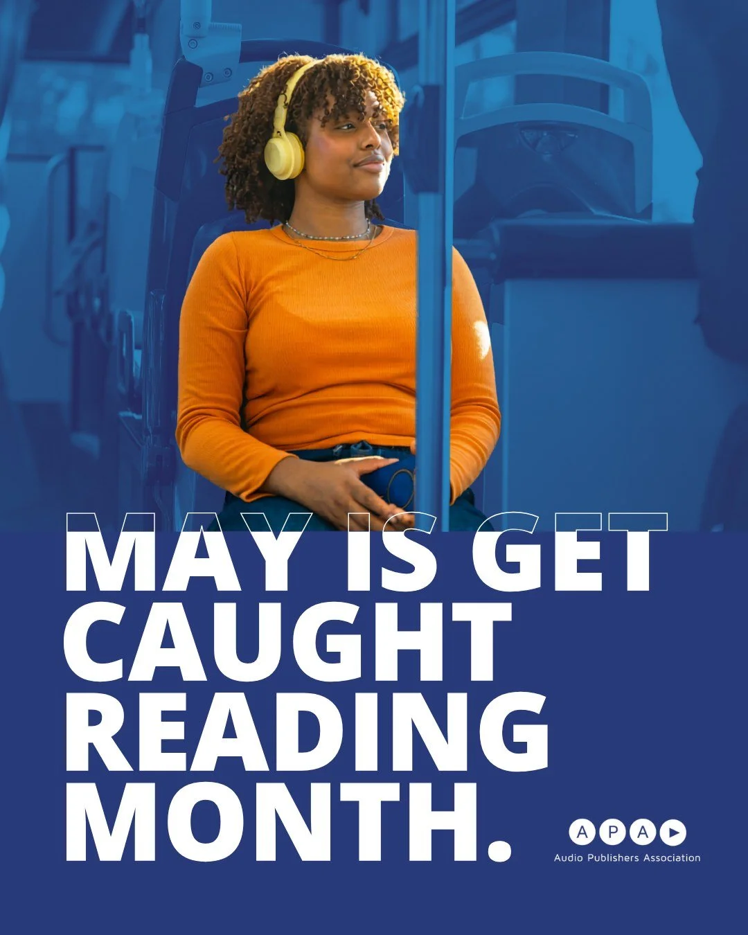 May is Get Caught Reading Month, and yes, getting caught with an audiobook absolutely counts.

We want to know: what is the funniest, weirdest, or most inconvenient time you&rsquo;ve been caught listening?

Mid gasp in the grocery store? Laughing to 