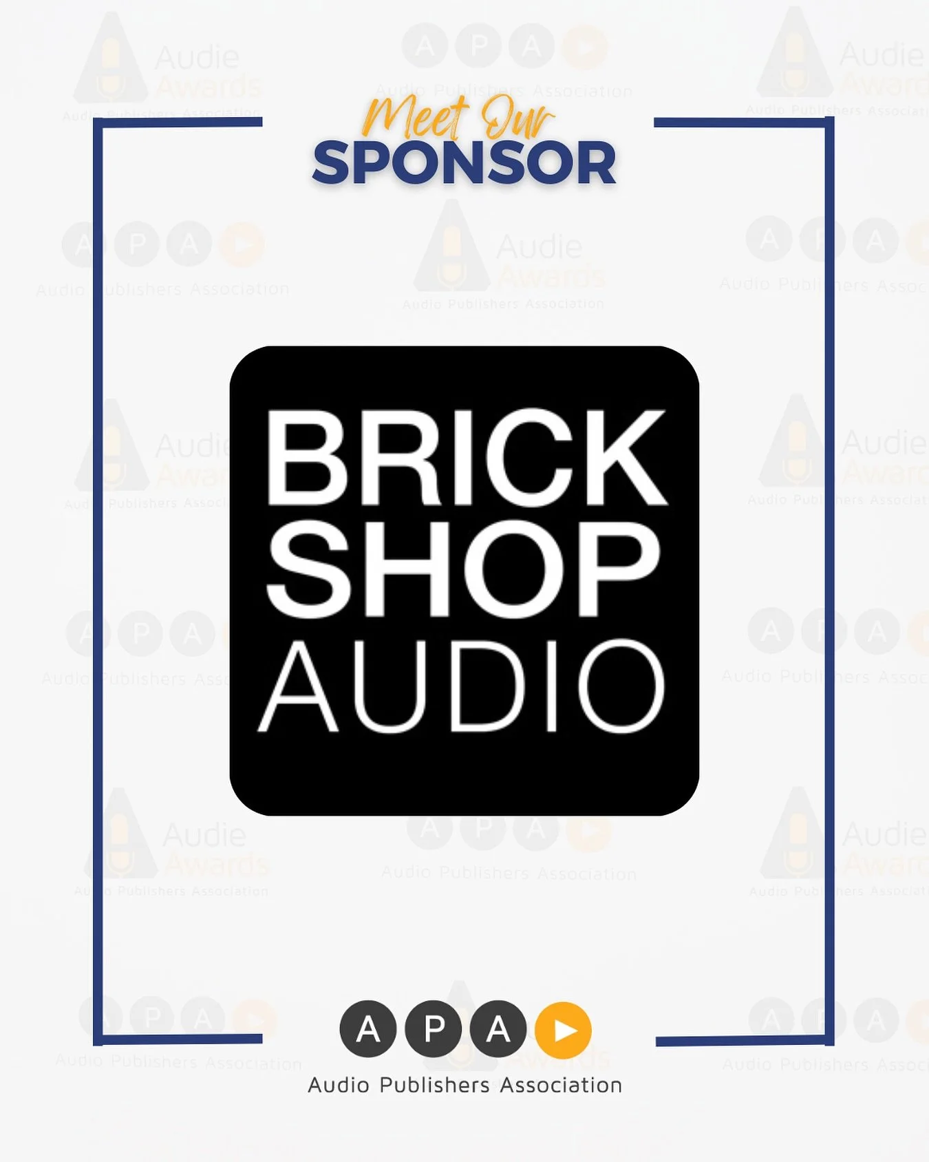 A heartfelt thank you to our sponsor Brick Shop Audio, a New York City recording studio with 14+ years of experience specializing in audiobook and podcast production. Whether you&rsquo;re a publisher seeking a post-production partner or an independen