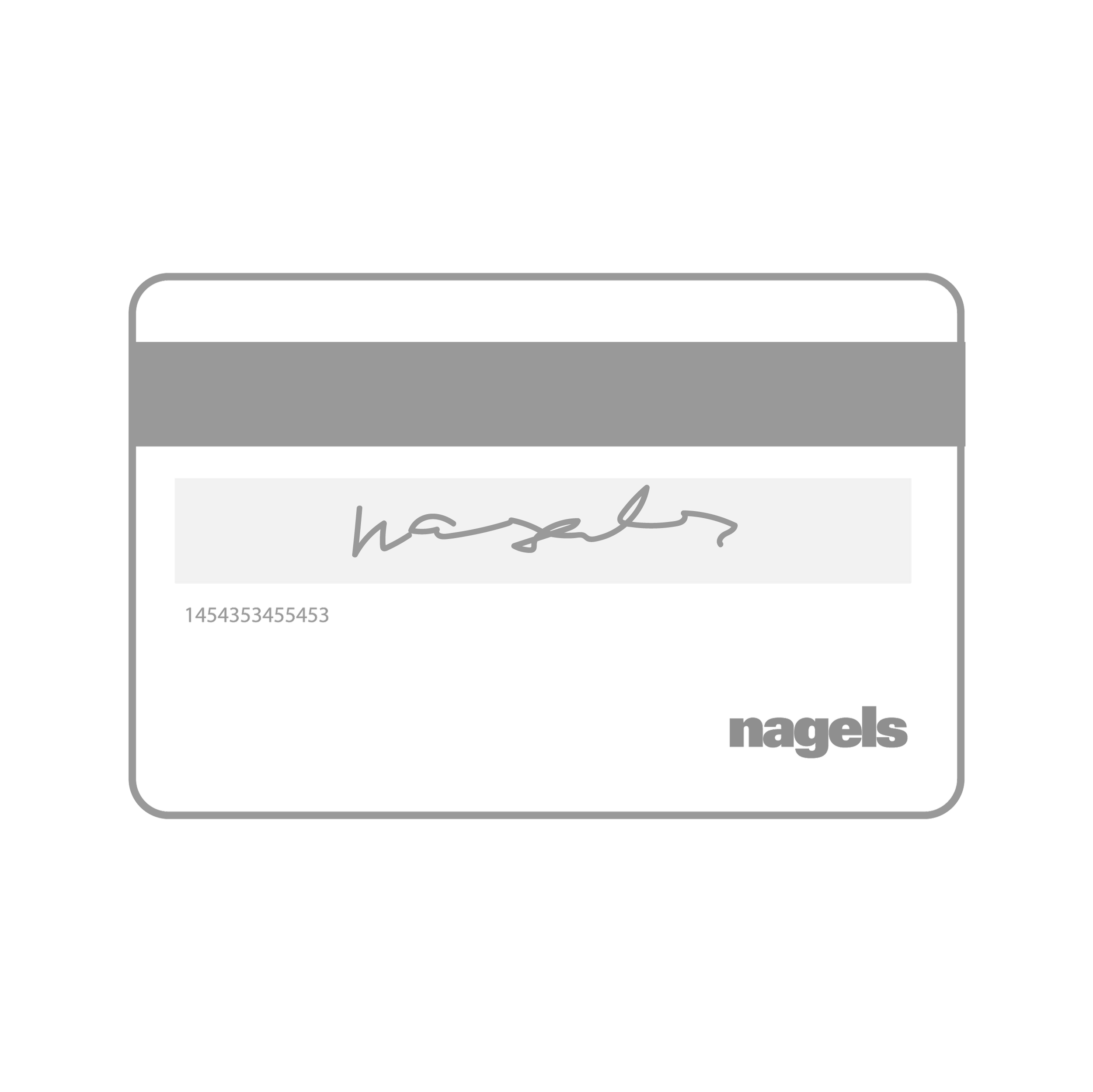 Magnetic stripe cards