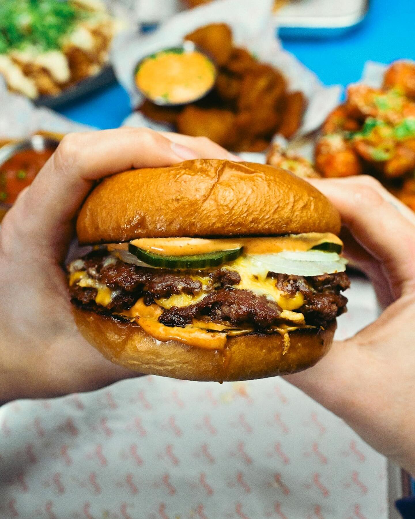 We&rsquo;ve run with our new menu for around 6 weeks now, and we&rsquo;re delighted with the feedback we&rsquo;ve gotten! 

Double Smashed Dry Age Cheeseburger
Japanese Style Chicken Karaage
Crispy Hashbrown Bites
American Style Fried Frickles
Buffal