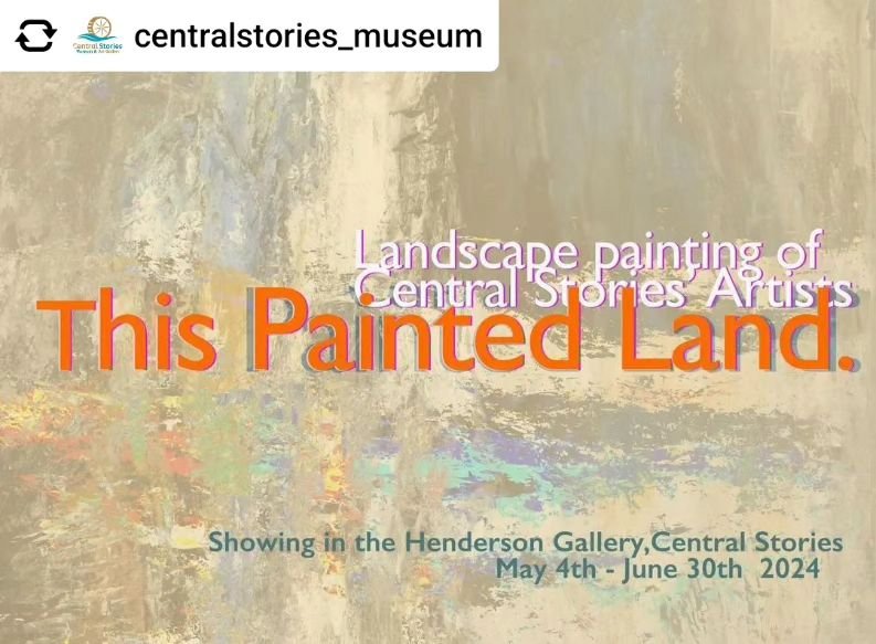 I'm so excited about this! Opening this week!

Posted @withregram &bull; @centralstories_museum

 In Henderson Gallery from 8th May to 30th June 2024
This Painted Land is a show of bigger works by Central Otago artists. These are works that give us t