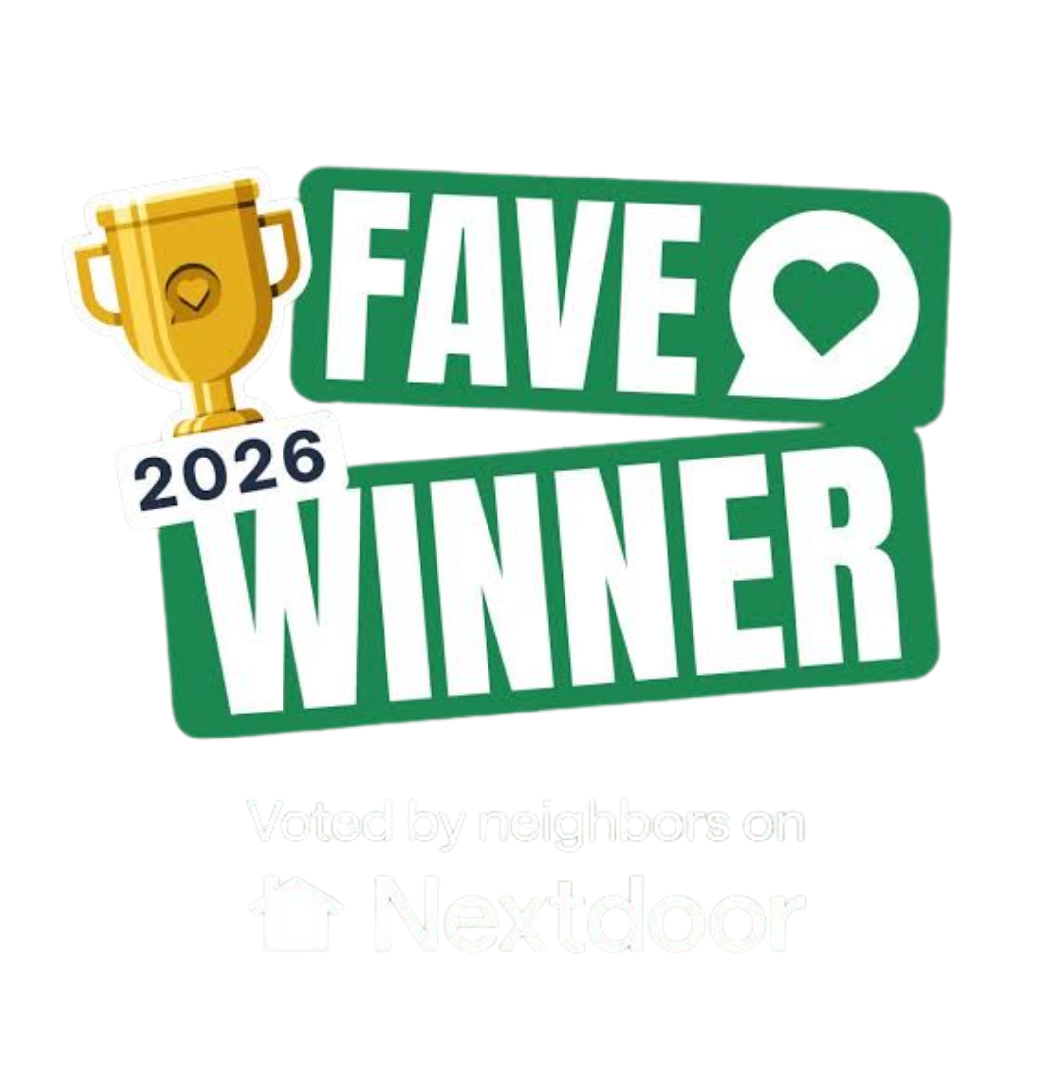 Nextdoor Fave Awards Winner 2026