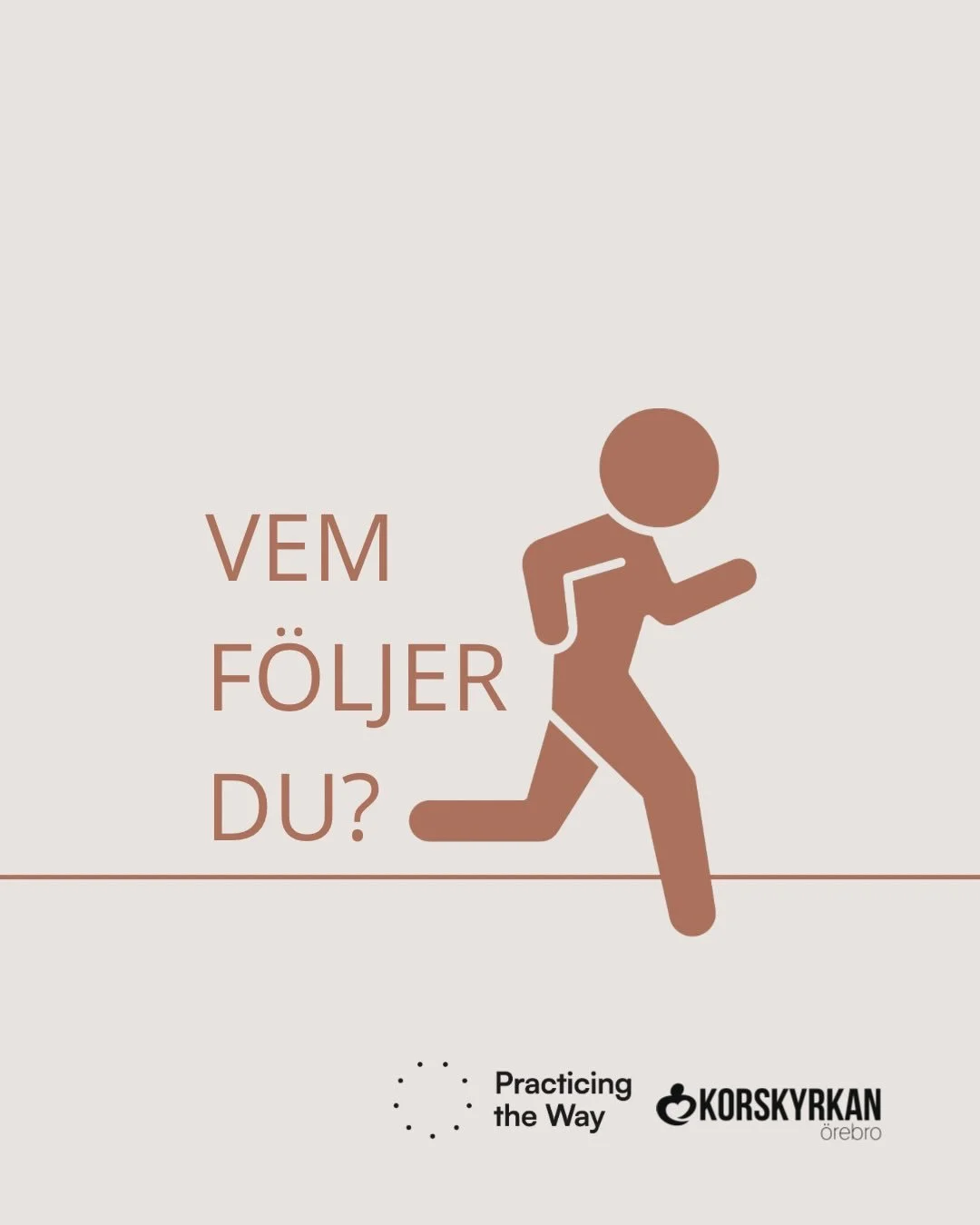 S&Ouml;NDAG 18 JAN = GUDSTJ&Auml;NSTTEMAT STARTAR!🙌🏻

Vem f&ouml;ljer du och l&aring;ter dig formas av? 🚶🏽&zwj;♂️🚶🏽&zwj;♀️
Jesus s&auml;ger kom, f&ouml;lj mig och han inbjuder oss att:

- Vara med honom
- Bli som honom 
- G&ouml;ra som han gjor