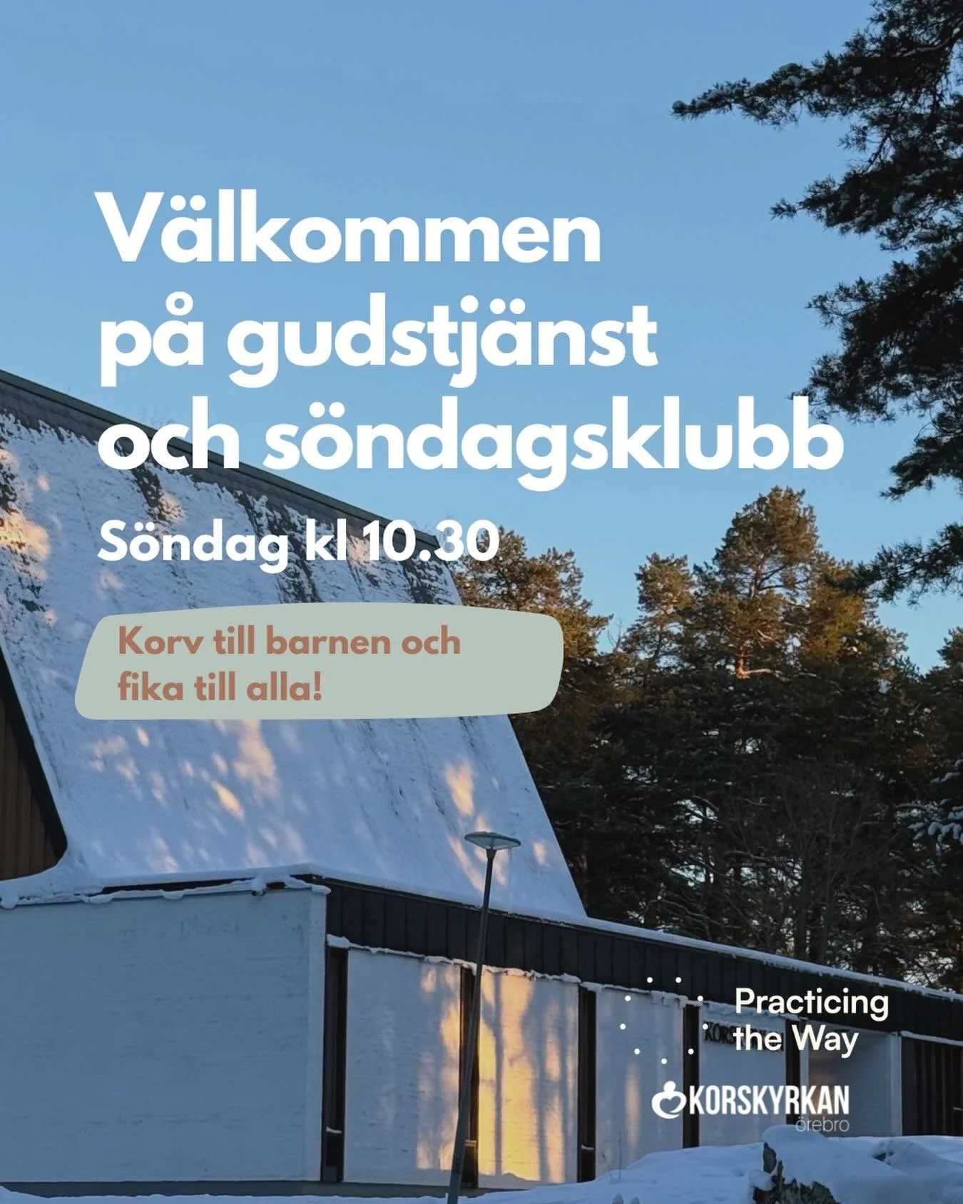 V&auml;lkommen p&aring; gudstj&auml;nst och s&ouml;ndagsklubb p&aring; s&ouml;ndag kl 10.30! Fika☕️ till alla och korv till barnen🌭

Kika senaste inl&auml;gget om predikotemat som drar ig&aring;ng p&aring; s&ouml;ndag👉🏼