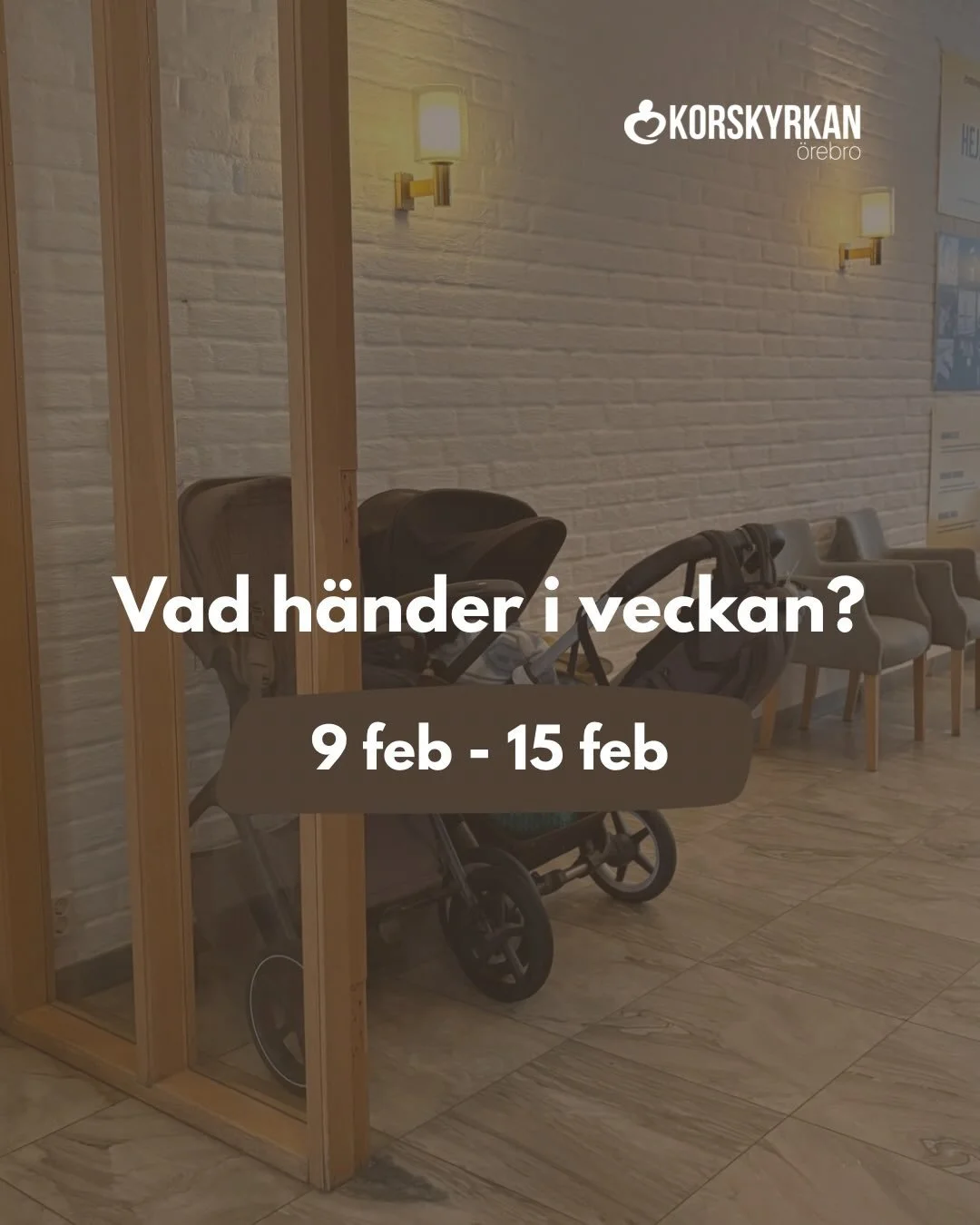 Ny vintrig vecka och detta h&auml;nder i korskyrkan👆🏼
Va g&auml;rna med och be f&ouml;r barnen som &aring;ker iv&auml;g p&aring; SMAJL och unga vuxna som drar till Falun i helgen.