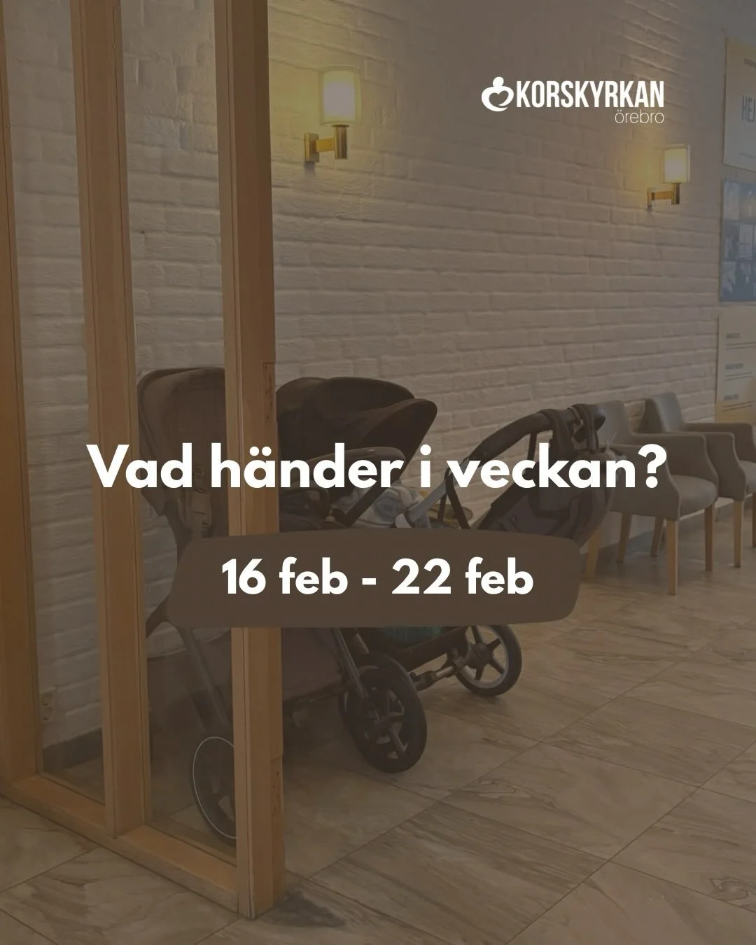 Sportlov och detta h&auml;nder i korskyrkan 👆🏼❄️