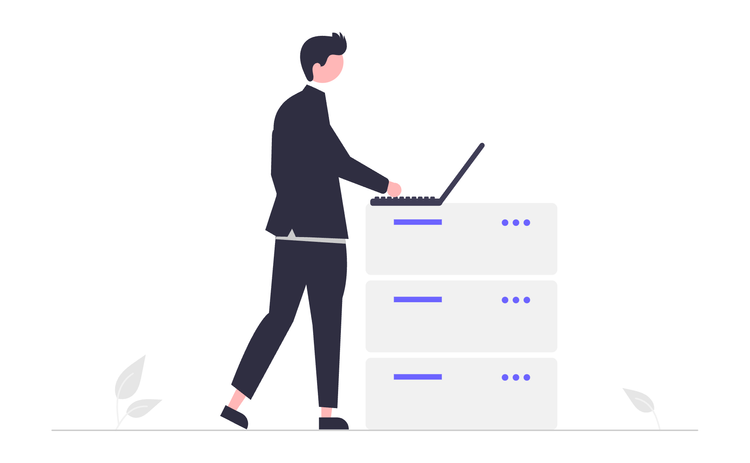 System Update Illustration