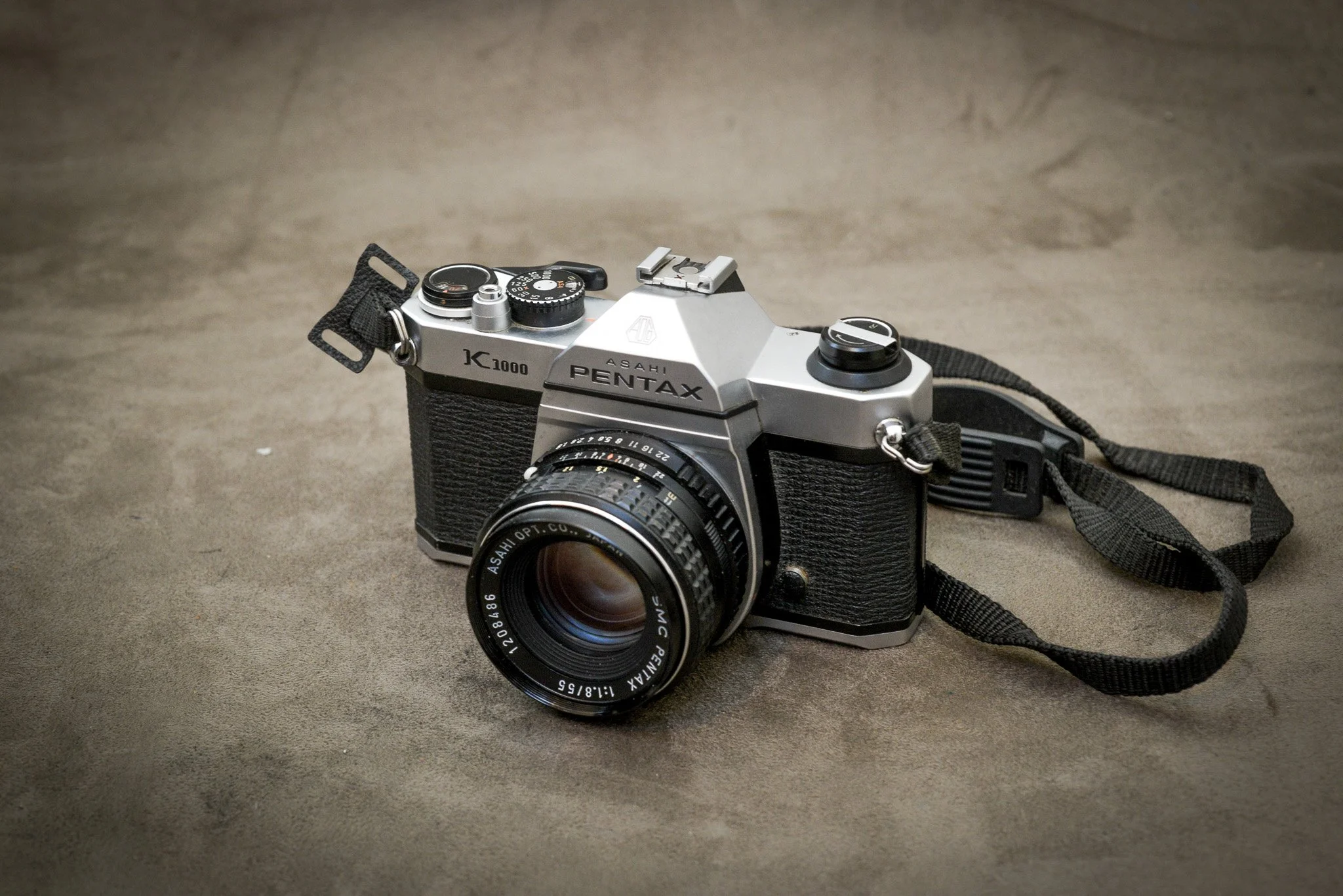 Pentax K1000 et smc pentax 55mm f1.8