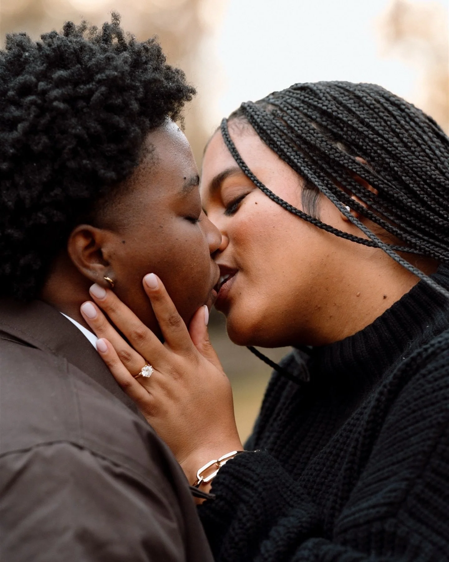 Claire and Halle are getting married!!! I am beyond excited to have been able to capture Claire proposing to Halle (and vice versa - another post coming soon) and much more to come // #toujoursphoto #eastcoastweddingphotographer #lgbtqwedding