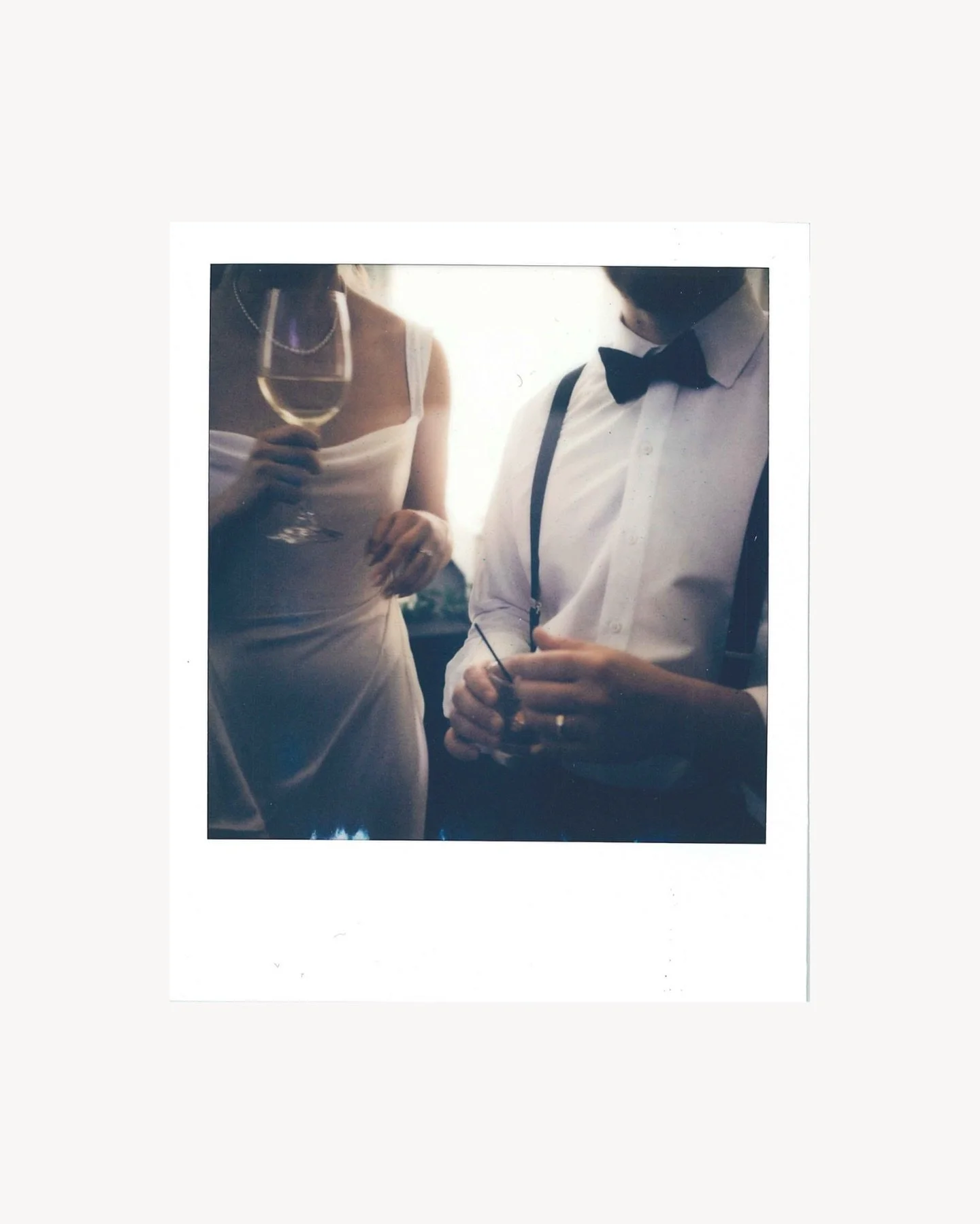 I will never get tired of shooting Polaroids on wedding days. They make me so happy and it&rsquo;s so fun to be able to give clients something tangible at the end of the night // #toujoursphoto #polaroid