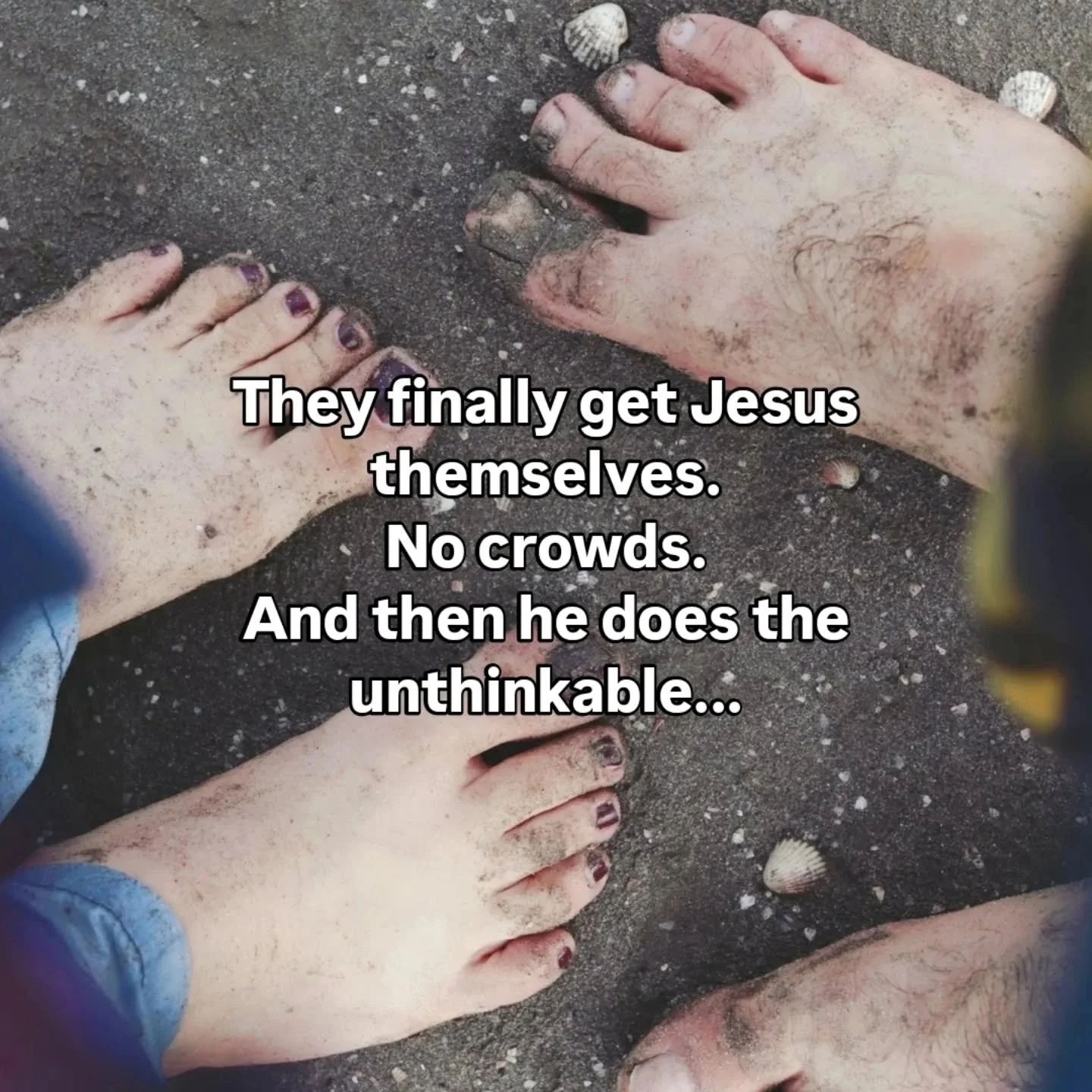 It&rsquo;s easy to become familiar with the cross. We&rsquo;ve heard it so many times.

But pause for a second. The One who had all authority&hellip; knelt down with a towel.

When I really grasp how much I&rsquo;ve been forgiven, how deeply I&rsquo;