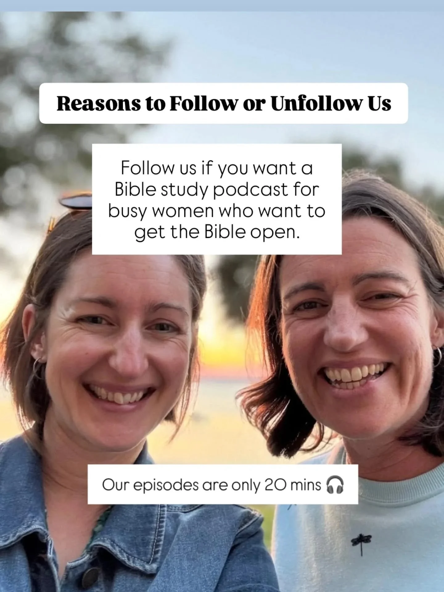 Hi! We are Sarah and Felicity we love getting the bible open and want you to feel confident doing the same with a friend

So get your tea ready, we will show you how to get the bible open in every day life.