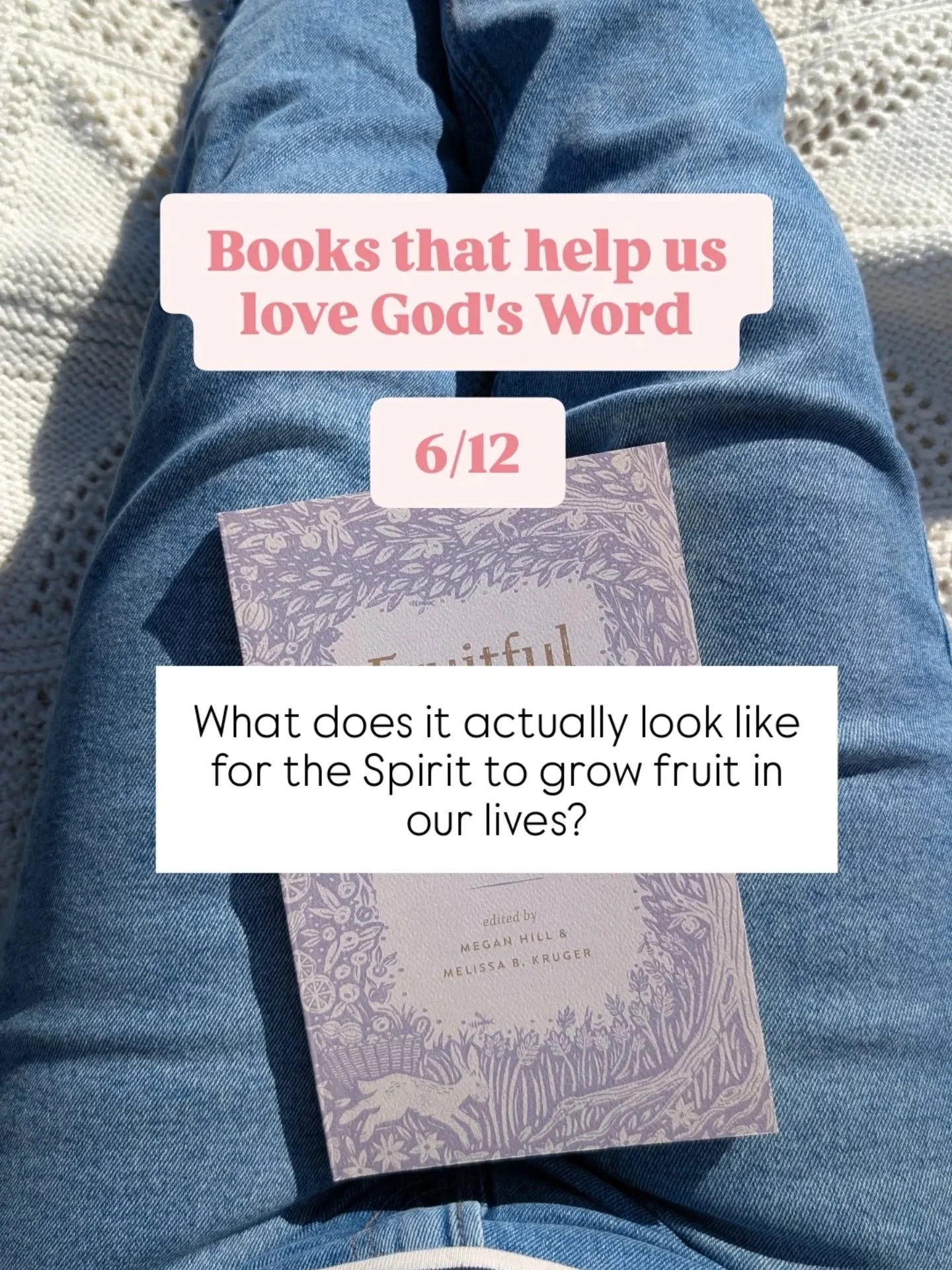 A book that helped me think more deeply about the fruit of the Spirit.
Fruitful, edited by @meganevanshill and @melissabryankruger, is a 40-day devotional exploring each of the fruits of the Spirit found in Galatians 5.
Each reading includes Scriptur