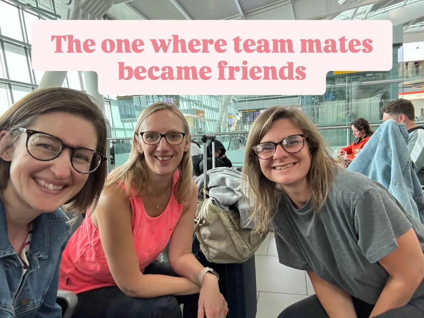 Reflecting on our time together in the States, we've gone from serving alongside one another to becoming genuine friends. 

Sarah, Helen and Hayley flew out to support @fliccarswell in her MC role at TGCW26 and to serve the team at @10ofthoseusa, but