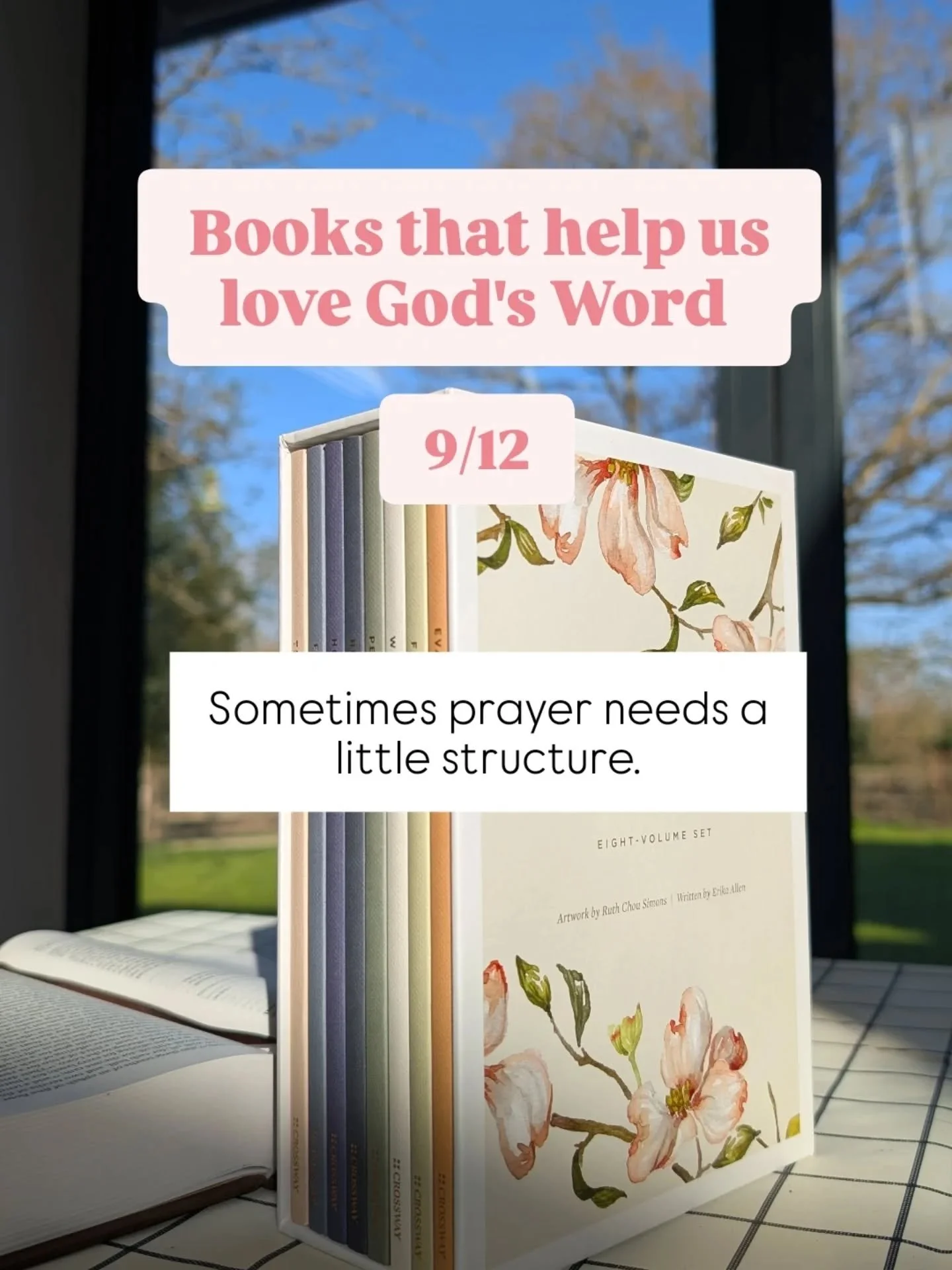 A simple tool that helped me slow down in prayer.
The ESV Prayer Journals by Erika Allen are a beautiful collection of guided journals focused on themes such as faith, forgiveness, wisdom, evangelism, hope, and the gospel.

Each journal includes six 