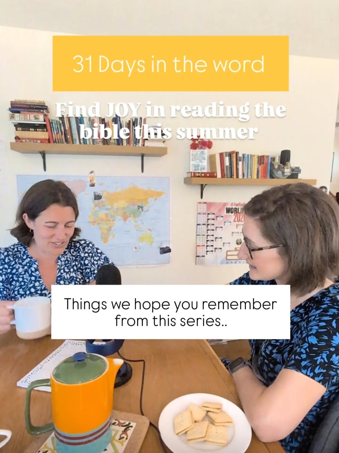 If you haven't managed to read as much as you would have liked over the summer, there is no guilt friend! We are saved by grace! Why not make plans to start September reading a small section of the bible book you are in. 
The Lord is ready to meet wi