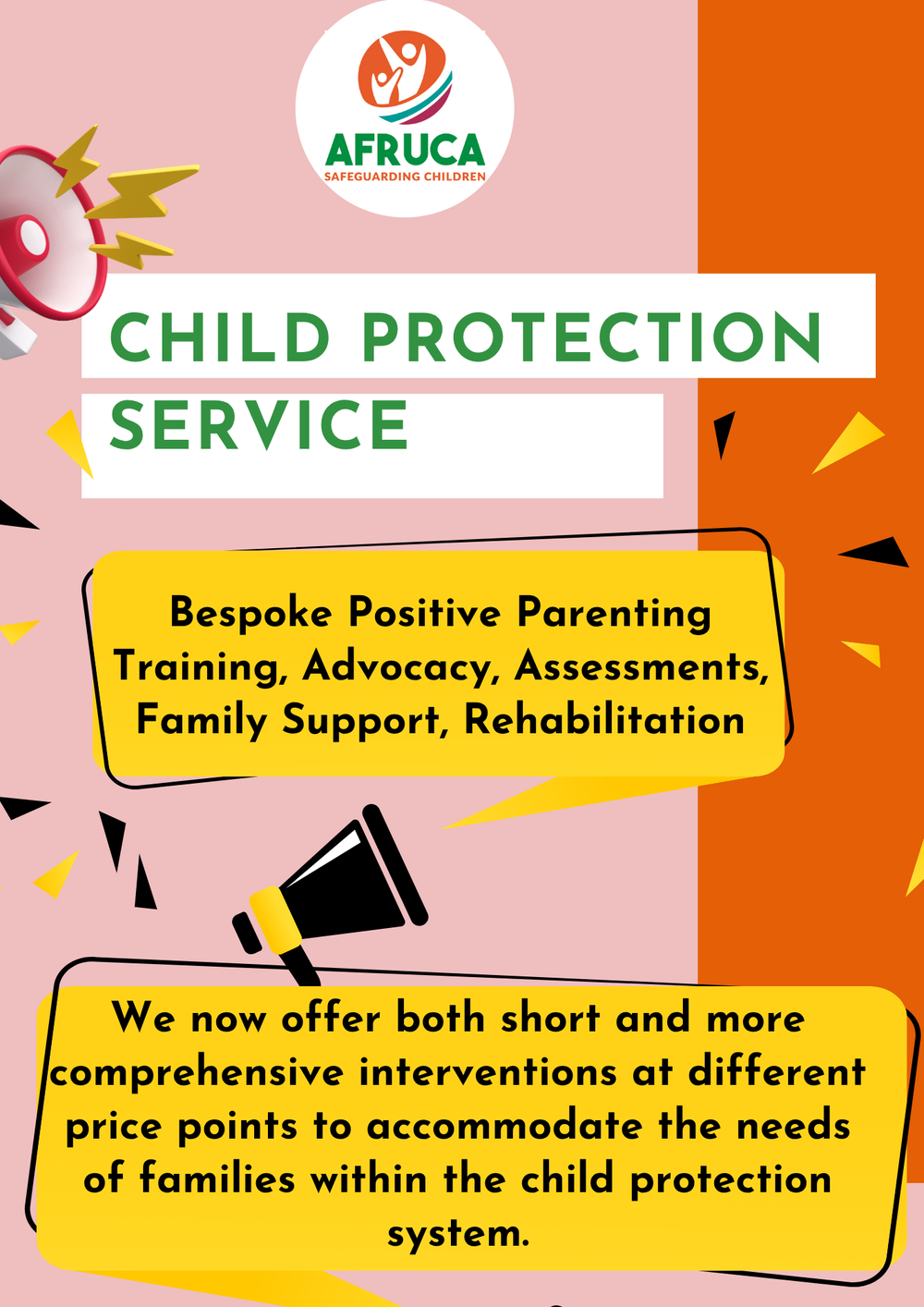 Child Protection and Family Support Service — AFRUCA Safeguarding Children