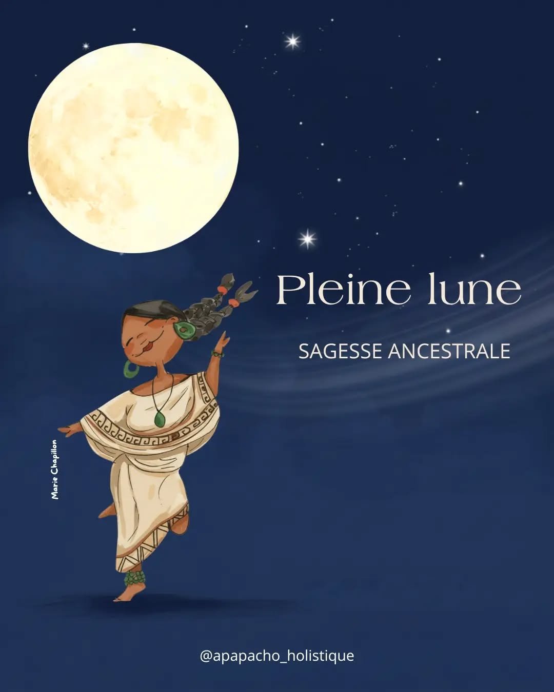 PLEINE LUNE 🌕  VENDREDI 28 AO&Ucirc;T 

Guidance des sages Ancestraux, 
Prends un temps pour toi et m&eacute;dites sous cette pleine lune avec le chant des baleines ou le son de l'eau.

Belle pleine lune &agrave; vous✨️

#pleinelune #guidancelune #s