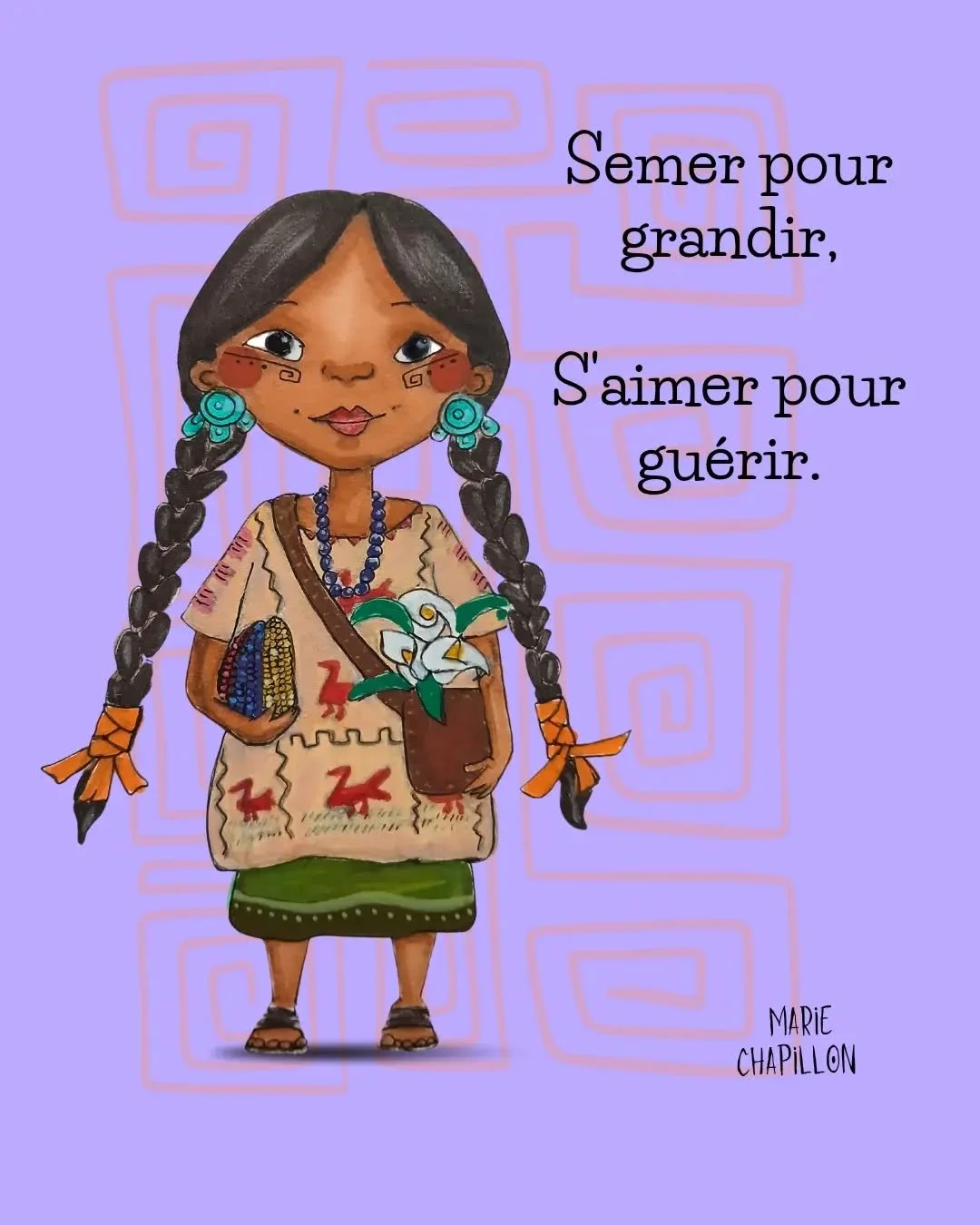 🍃TLALLI,  la curandera 🍃

&laquo;Continue de marcher et de semer , L'amour te guide. Chaque pas est une graine de gu&eacute;rison. &raquo;

&laquo;Sigue caminando y sembrando; el amor te gu&iacute;a. Cada paso es una semilla de sanaci&oacute;n.&raq