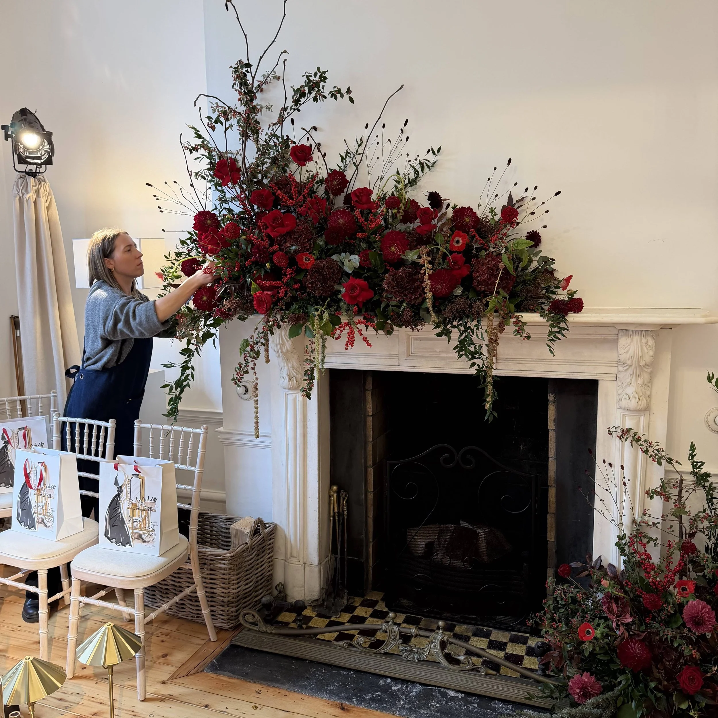 Appassionata Flowers - Rachel and Mantelpiece Paul Costelloe.jpg