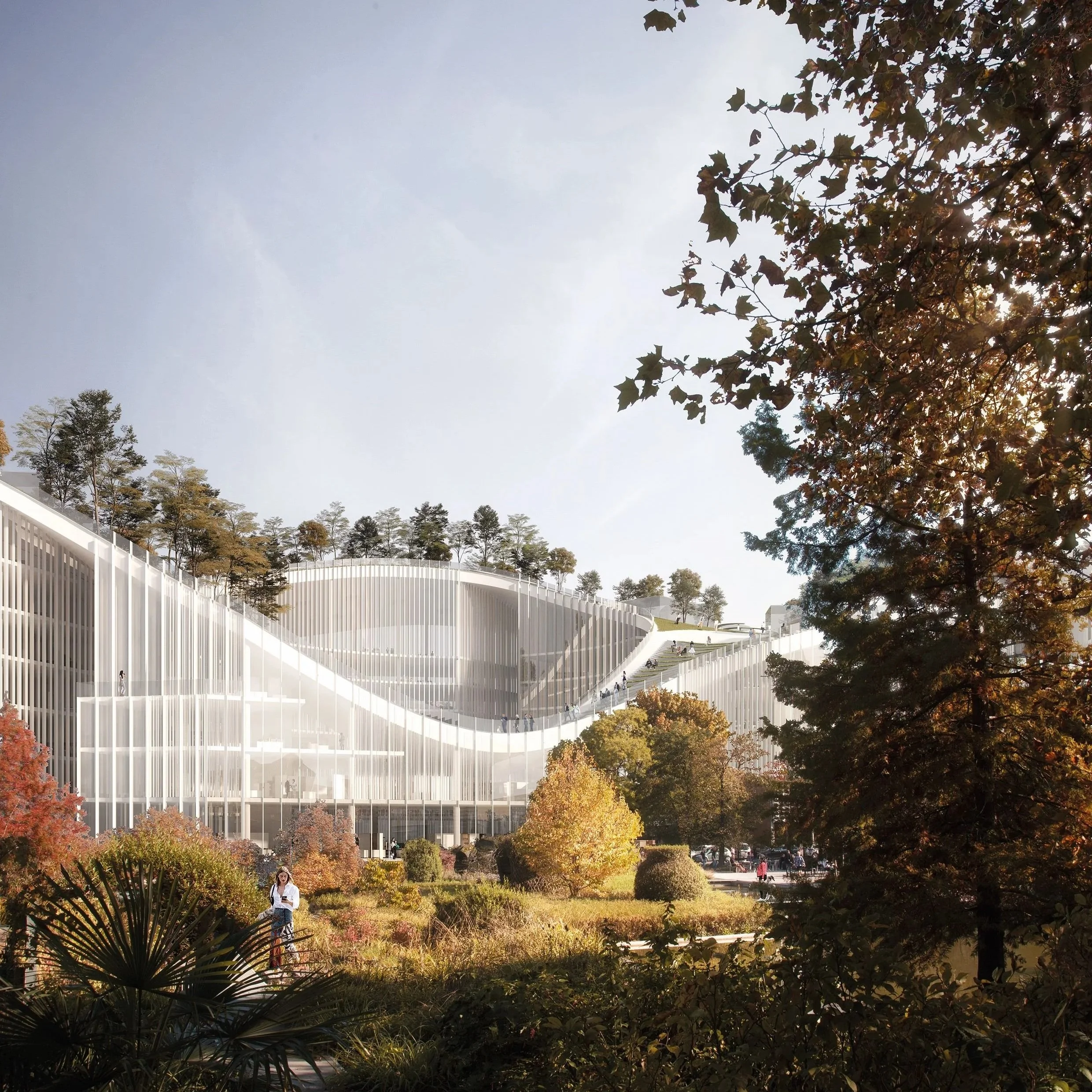 Metropolitan Square mixed use building  - Lille