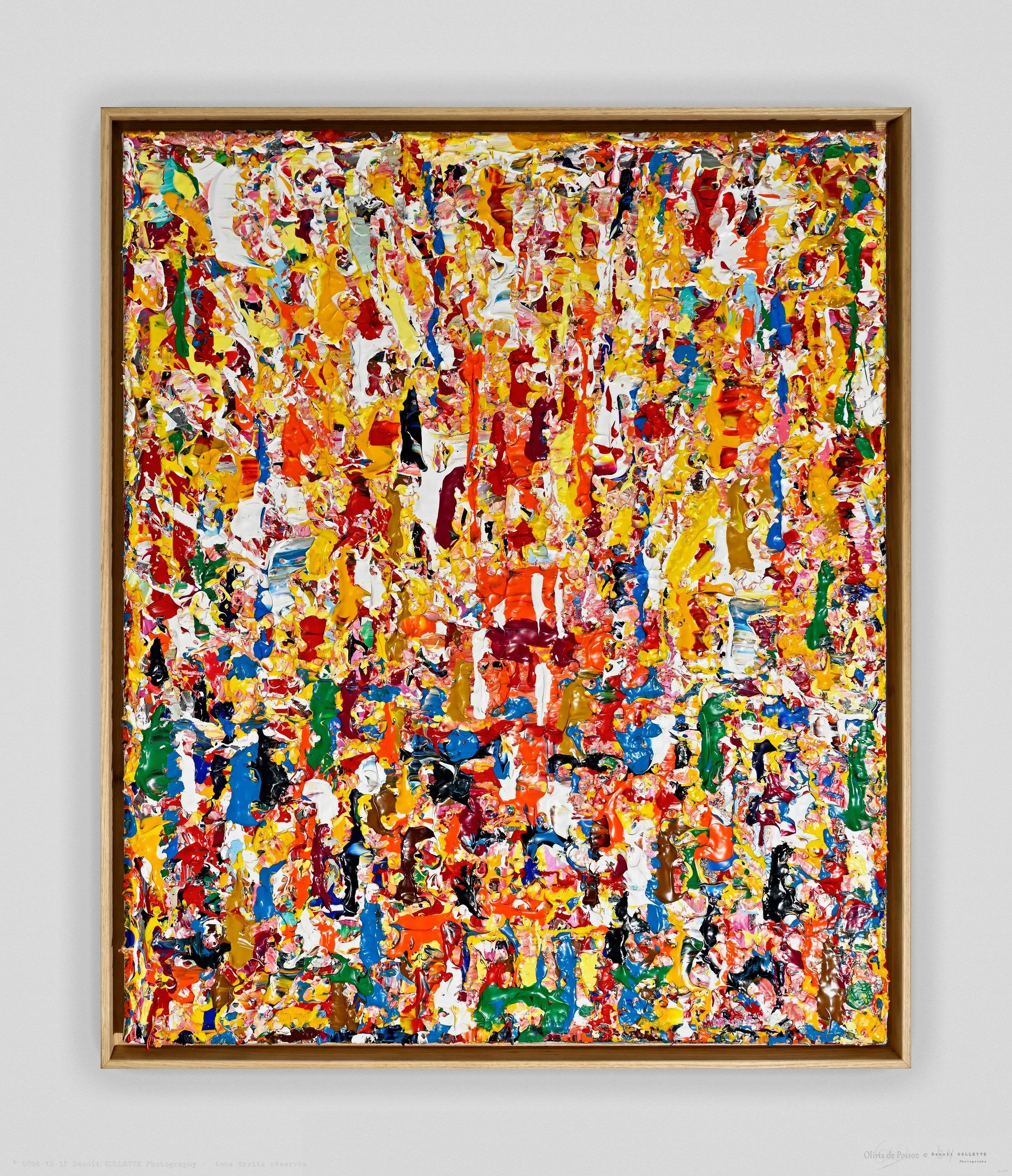 Earthfire rising, 55x45cm