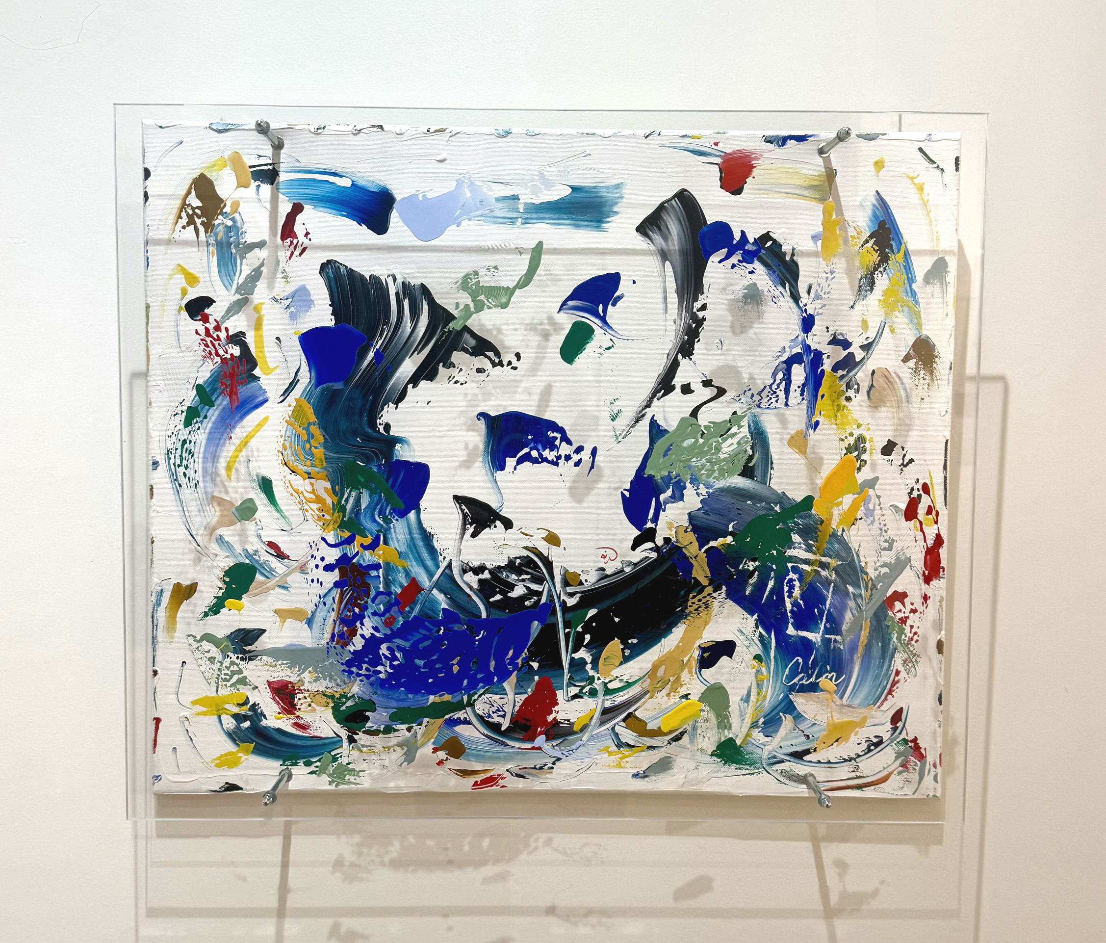2026, Knokke-le-Zoute, Belgium, acrylic on Plexi & canvas