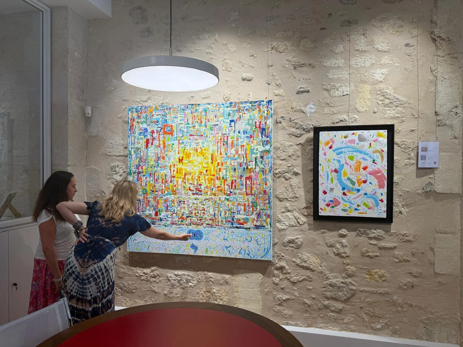 incite - Ensemble nous sommes le monde, 150x150cm