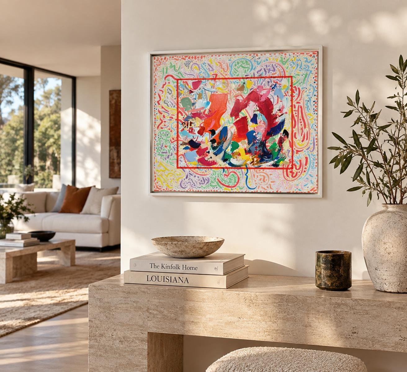 La Folie des couleurs, 60x70cm, 2026