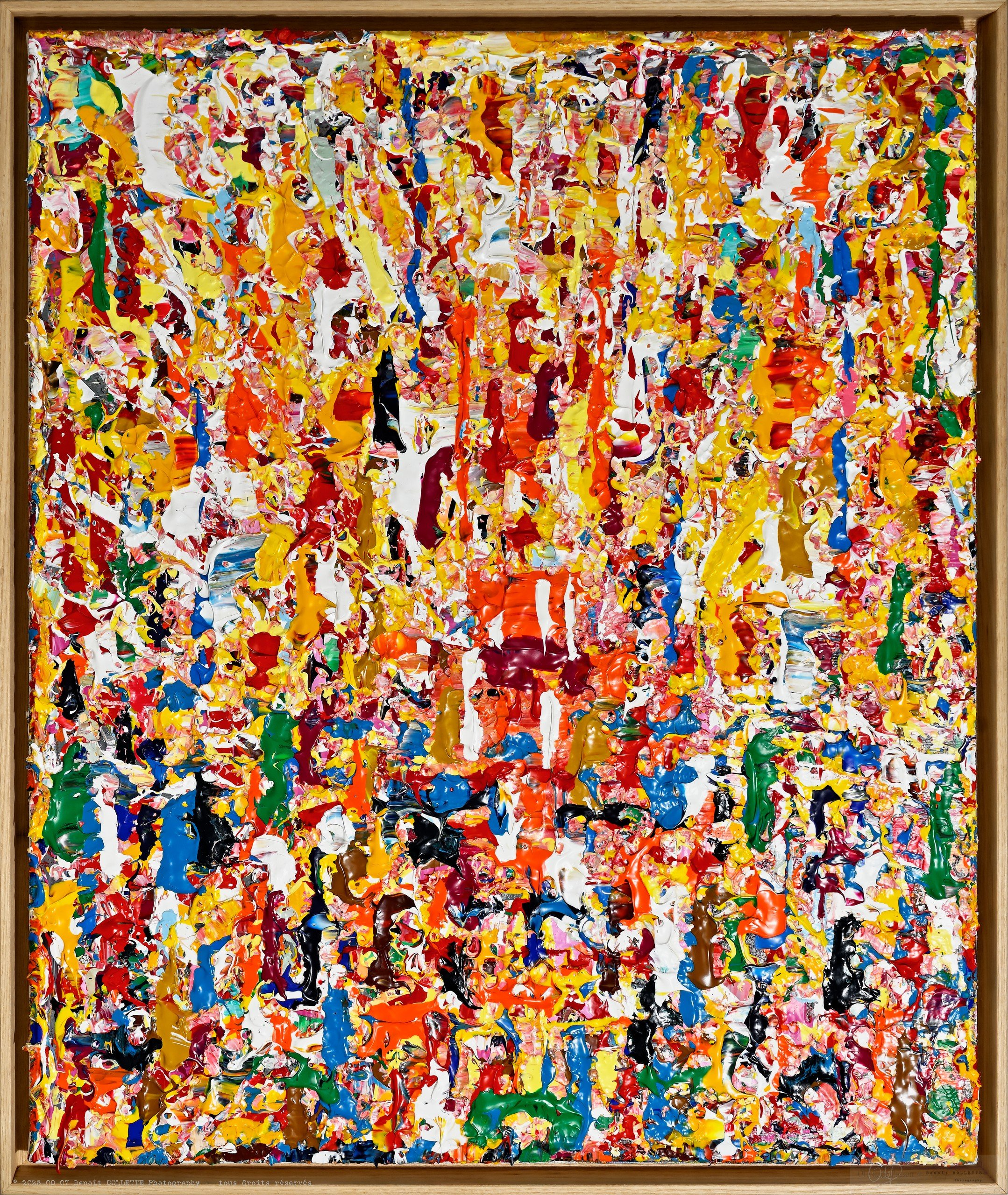Earthfire rising, 55x45cm