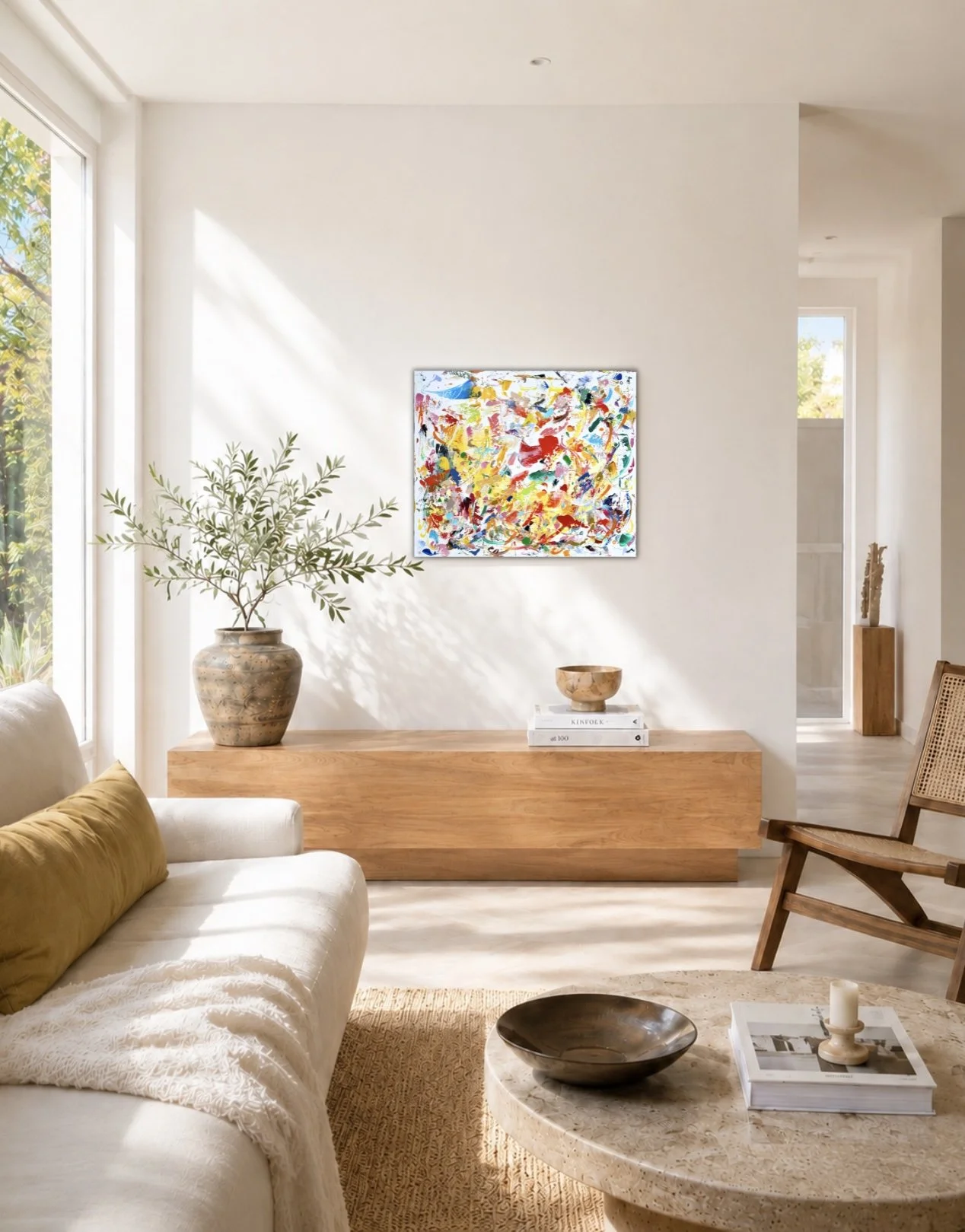 simulation - Life, Uncontained, 50x60cm, Knokke, 2026 Olivia-de-posson-abstract-contemporary-colorful-art