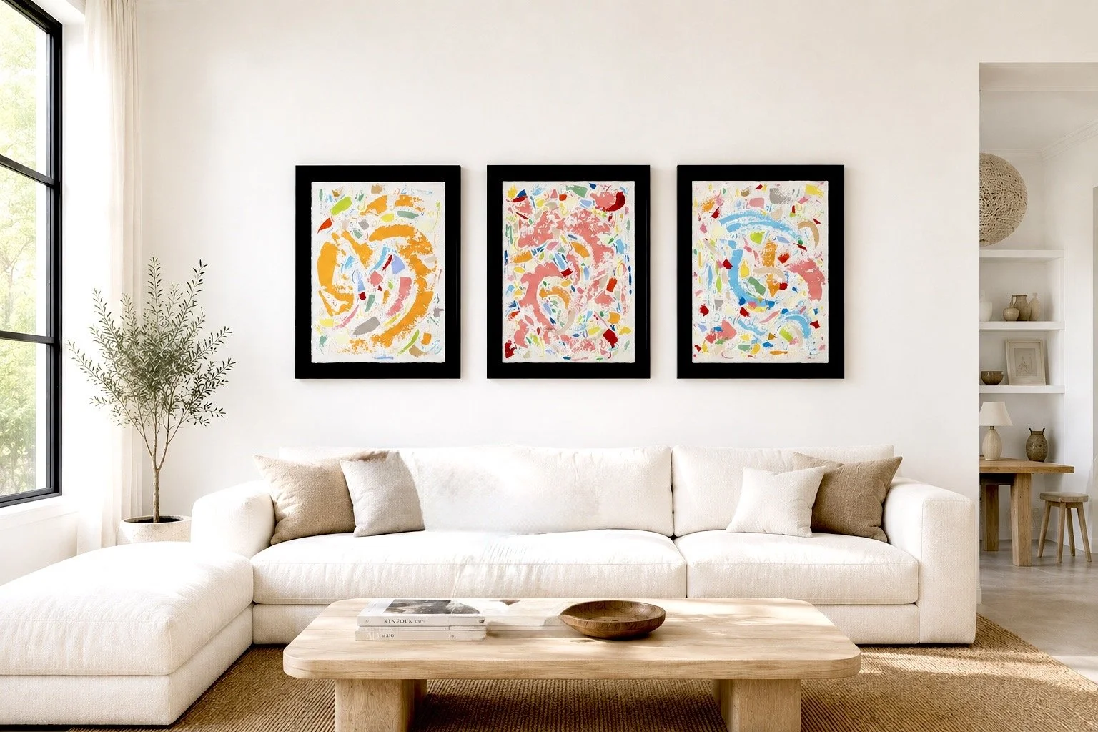 Série - acrylic on paper