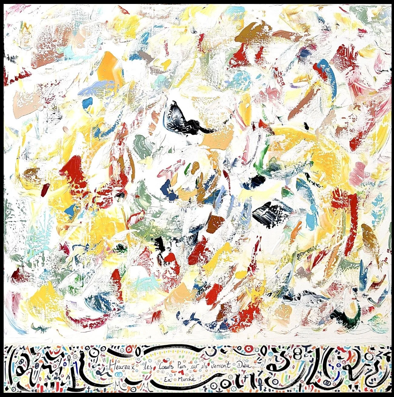 En Marche! 140x140cm