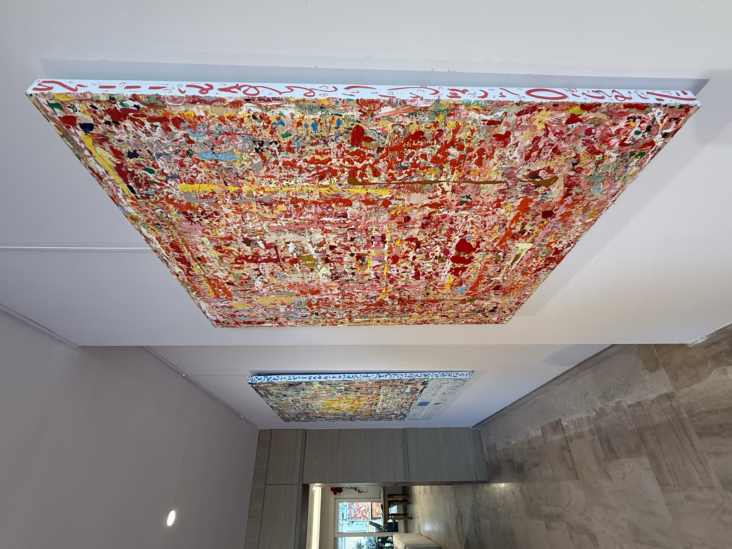 A Thousand Roses, 100x80cm, 2026, Knokke, Belgium, acrylic on canvas, Olivia-de-posson-abstract-contemporary-colorful-art