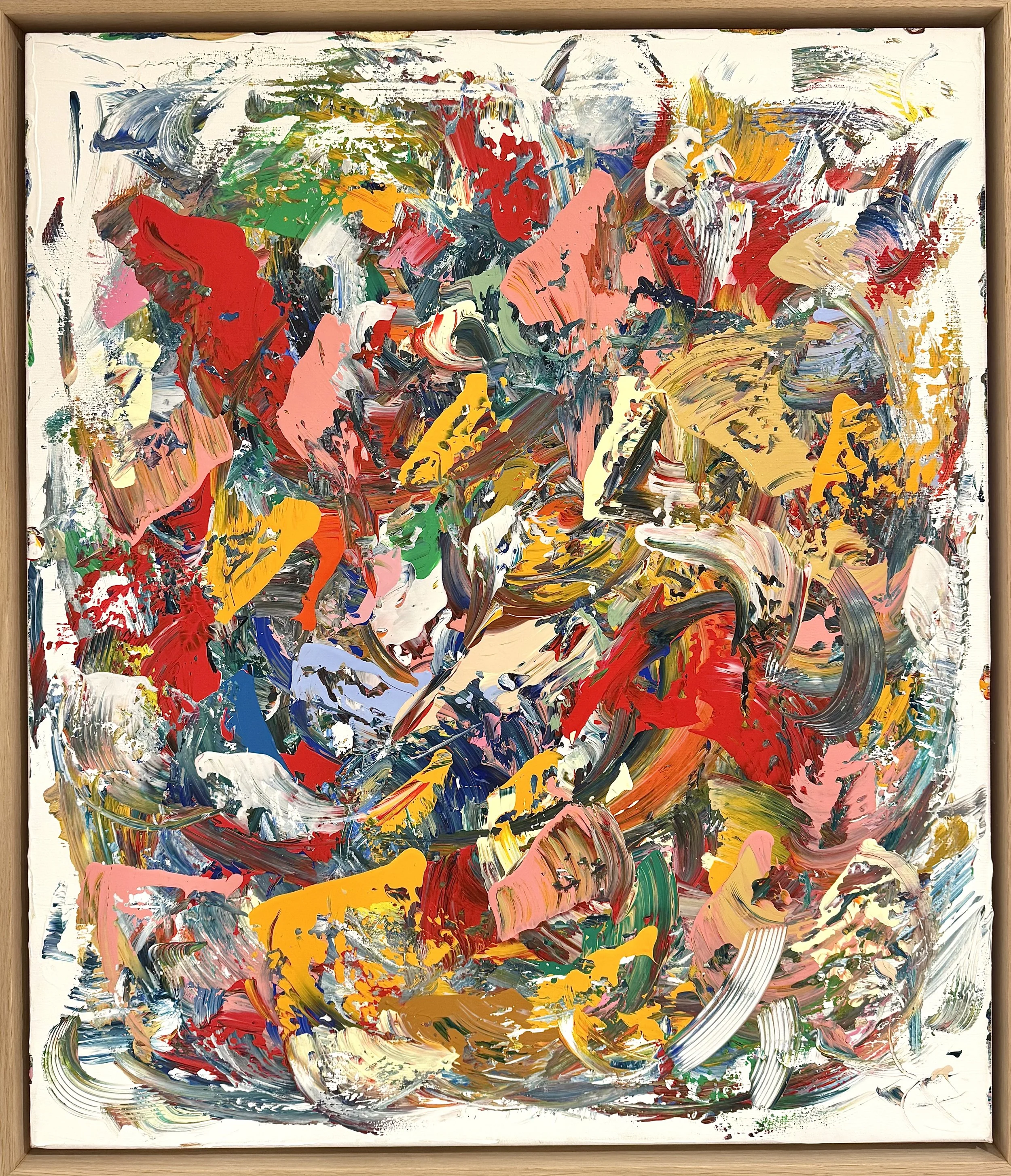 SOLD - From chaos to love, 70x60cm