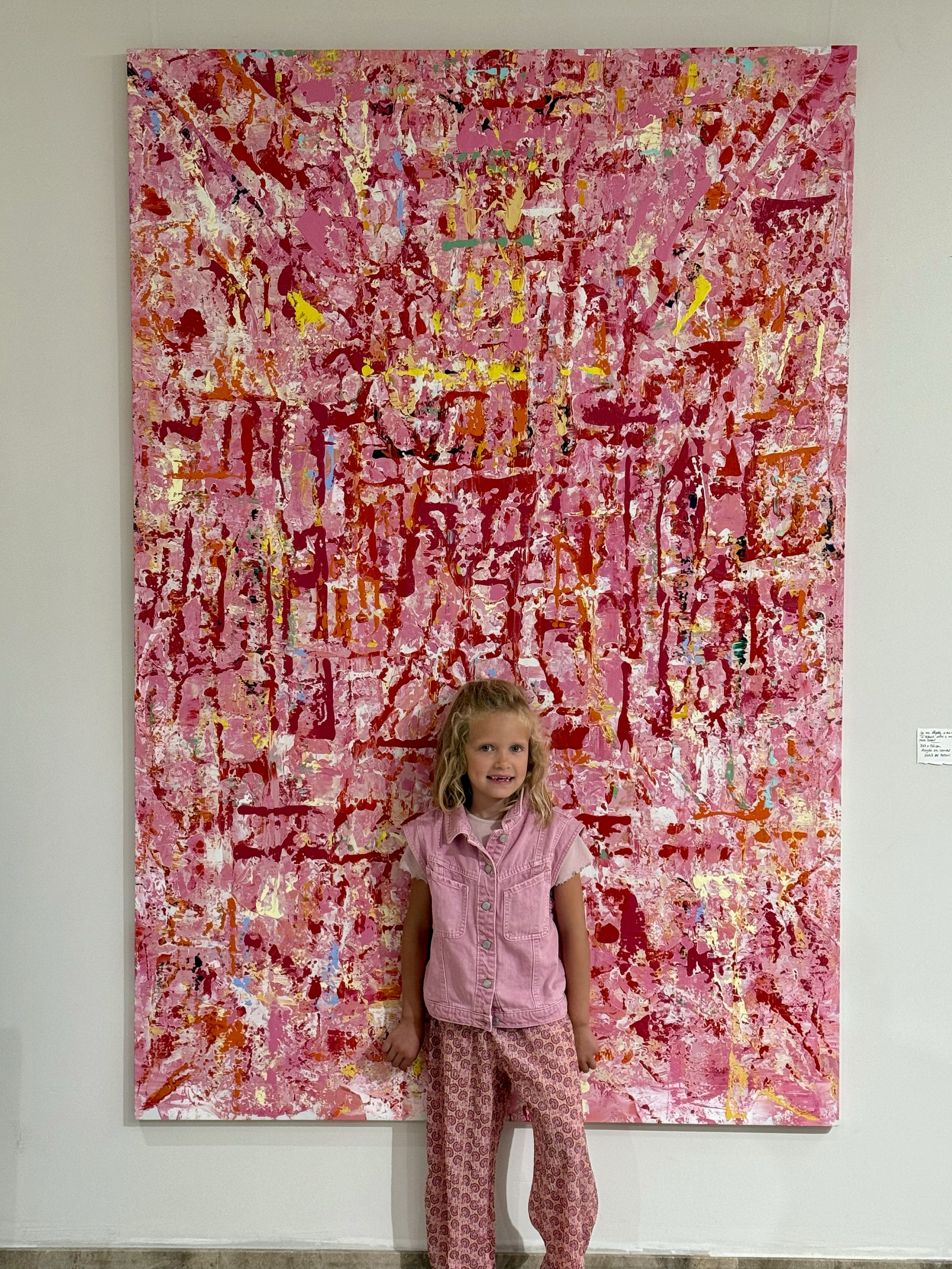 Je me dépose et me repose dans l'espace infini et miraculeux de mon coeur, 203x136cm, 2024, Brussels, Belgium, Acrylic on canvas olivia-de-posson-colourful-contemporary-abstract-art