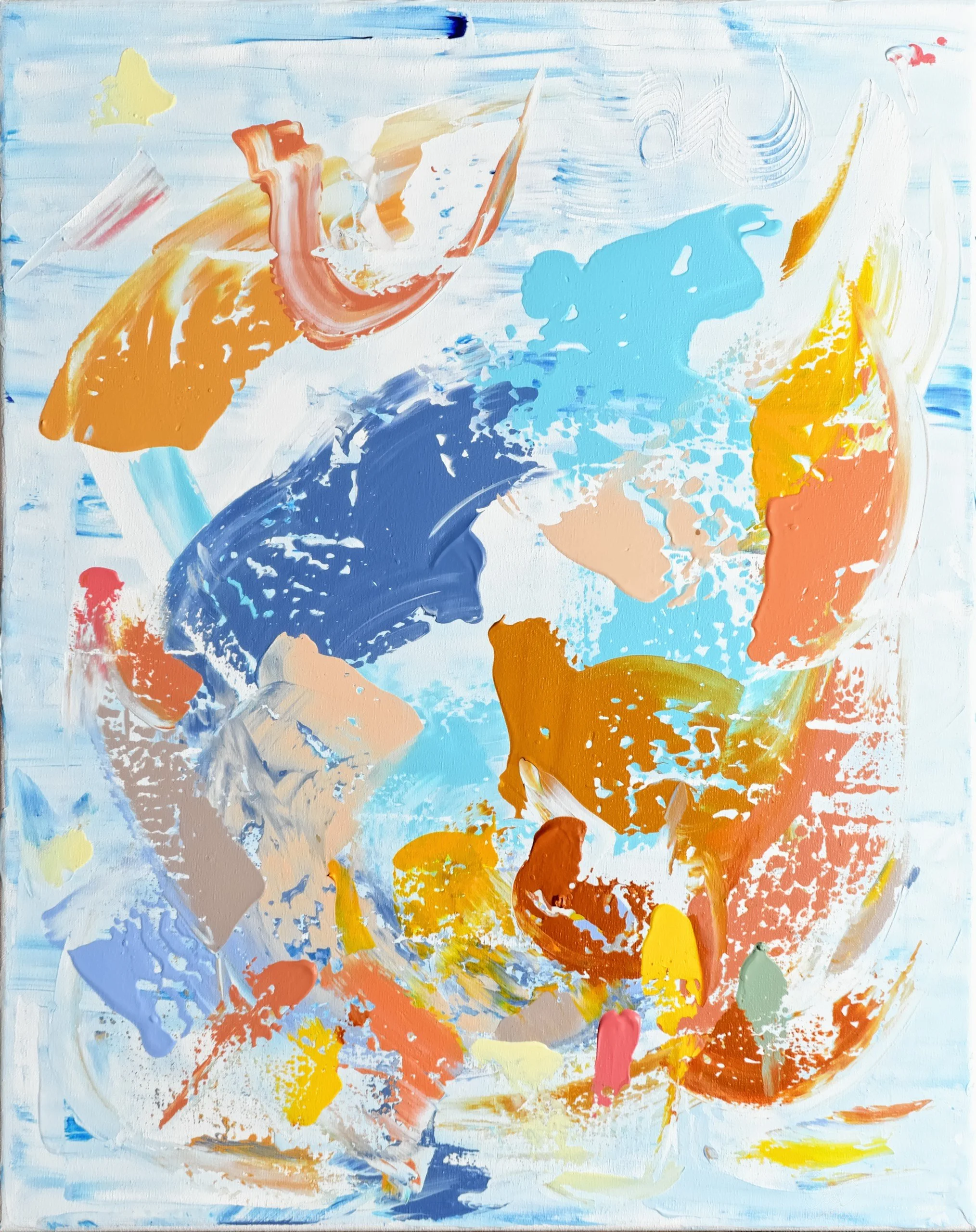 Purity, 50x40cm, olivia-de-posson-colourful-spiritual-energy-art