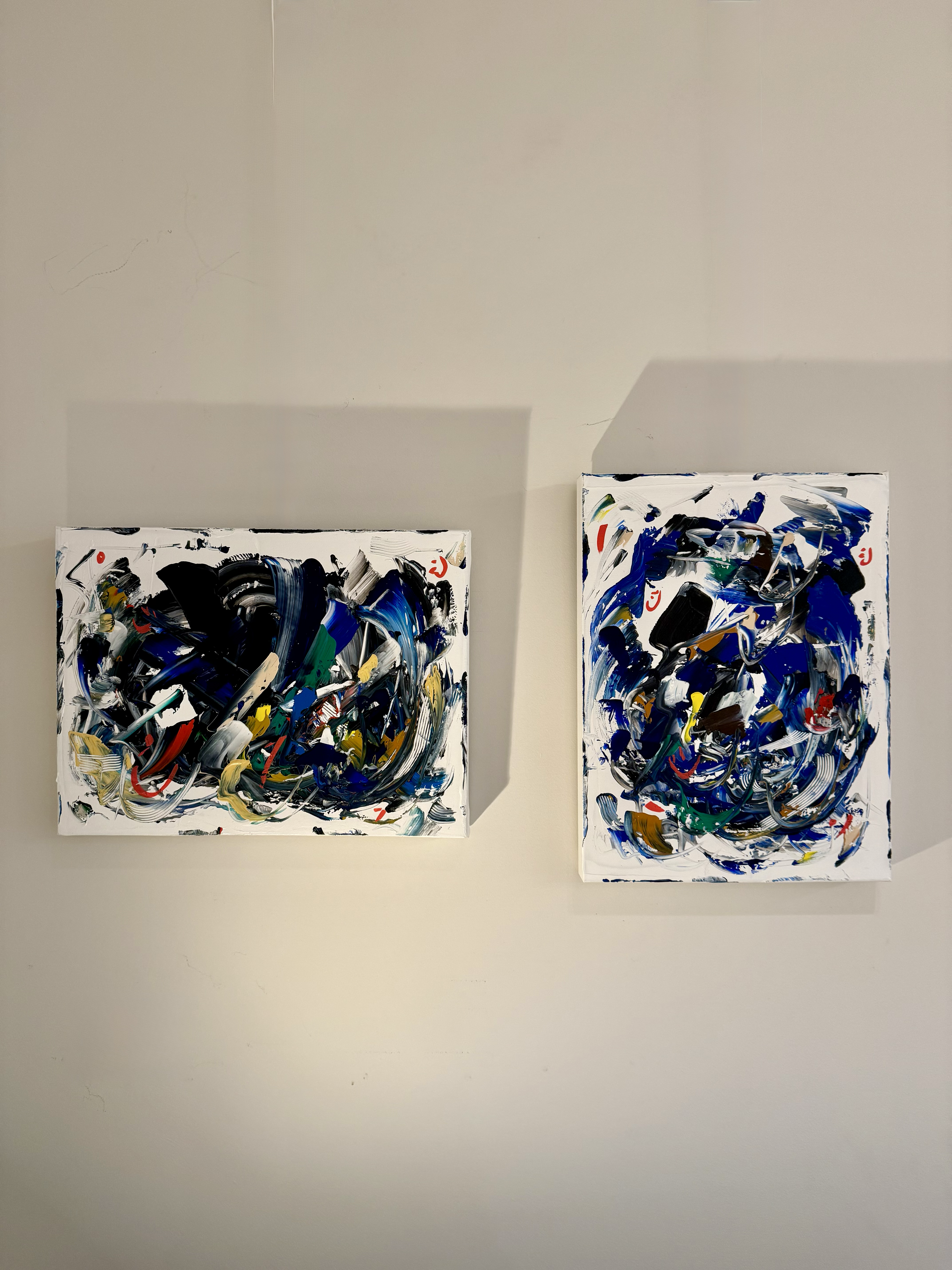 Before all forms, pair, 40x30cm each 2026, Knokke