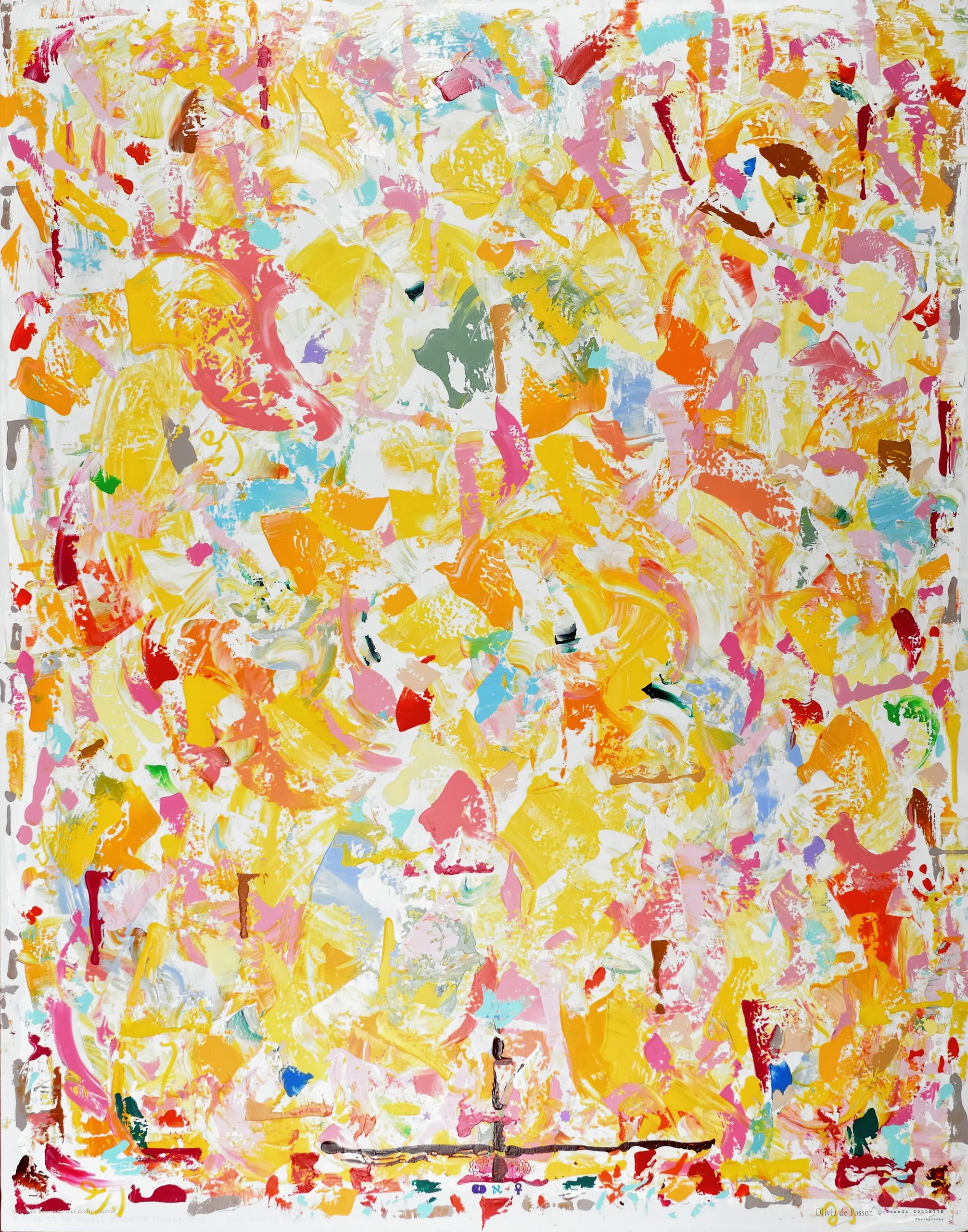 Return to Innocence, 200x160cm, olivia-de-posson-colourful-spiritual-energy-art