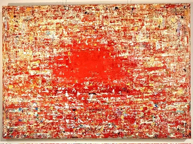 SOLD - Ciel Flamboyant, 100x140cm
