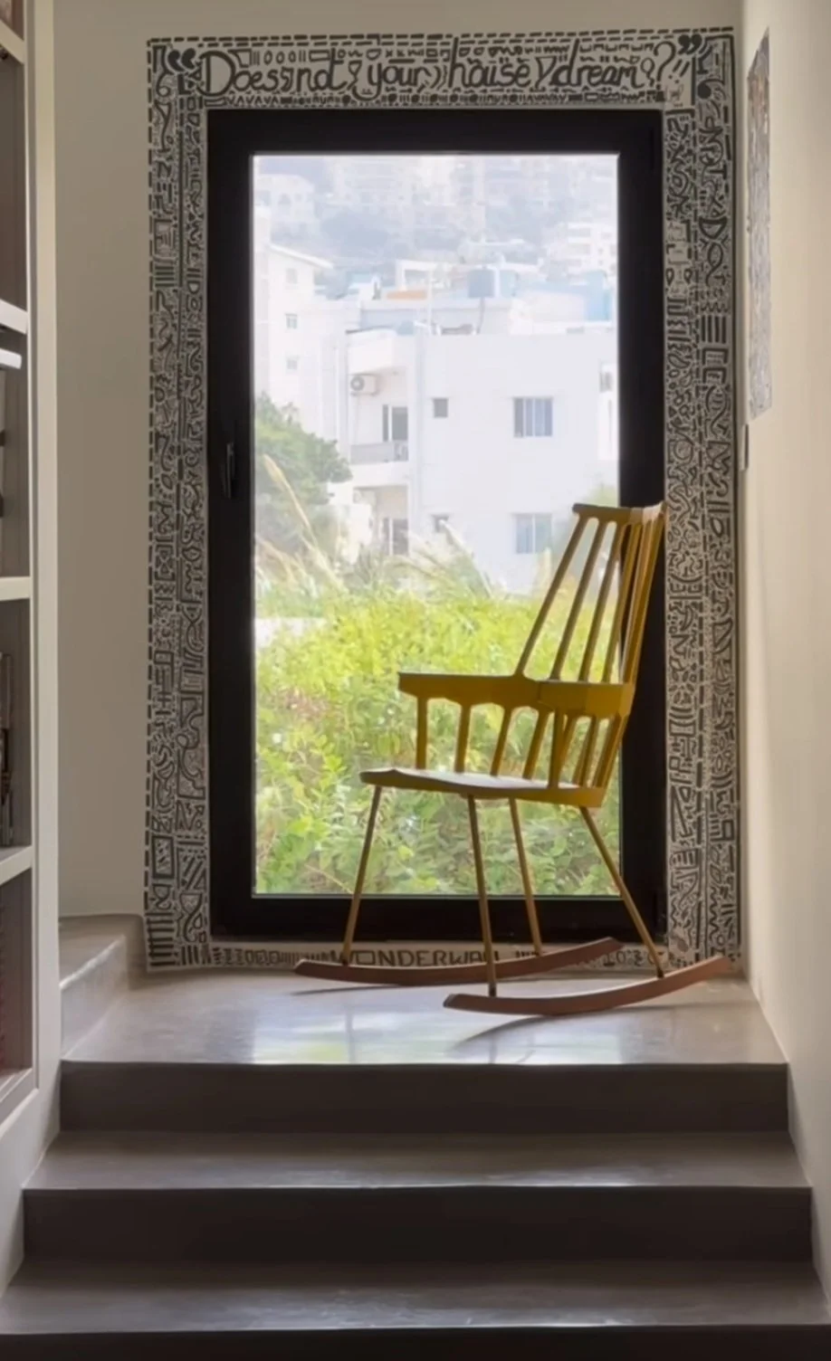 2018 - mural painting in a hotel in Lebanon