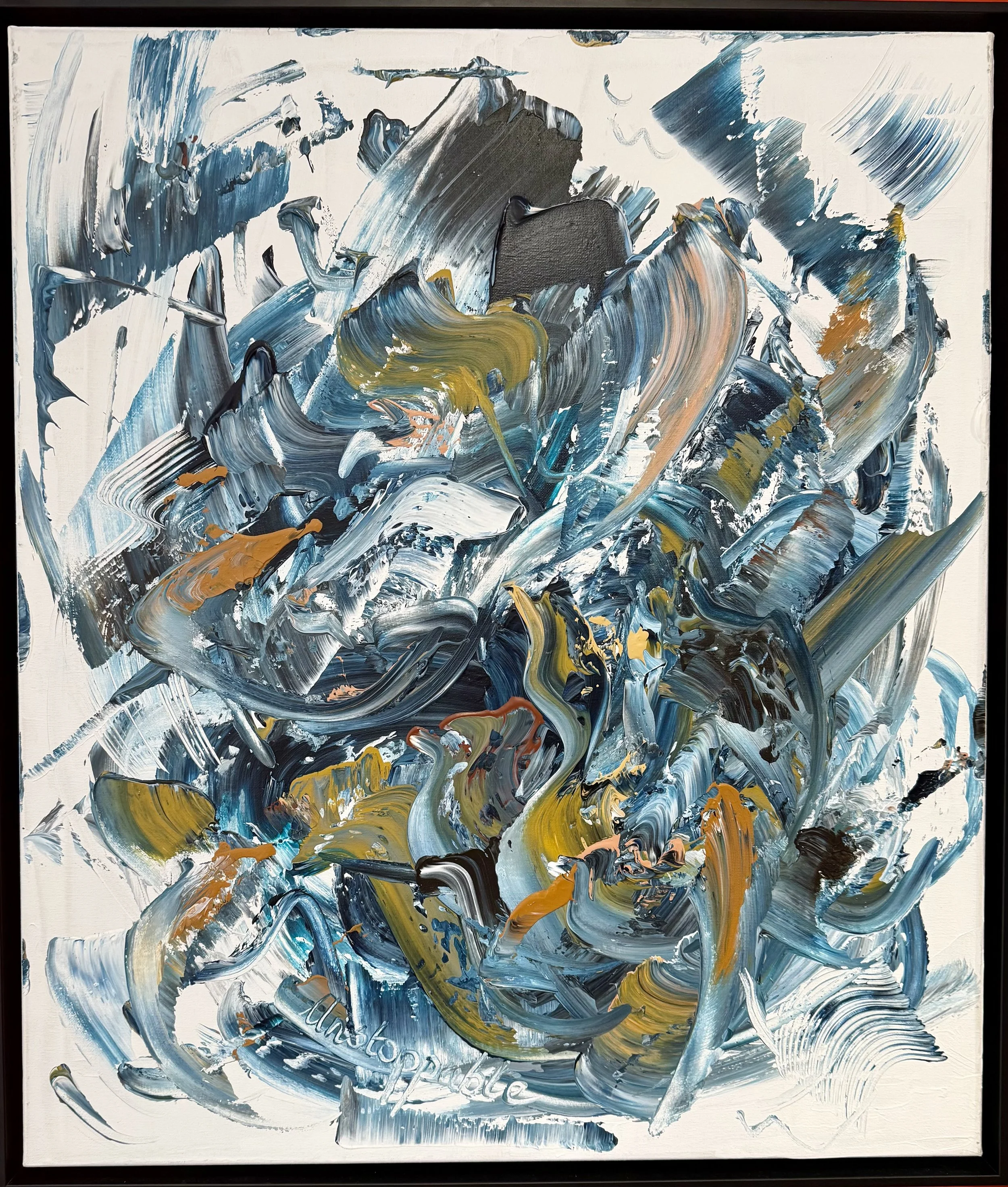 Unstoppable, 70x60cm