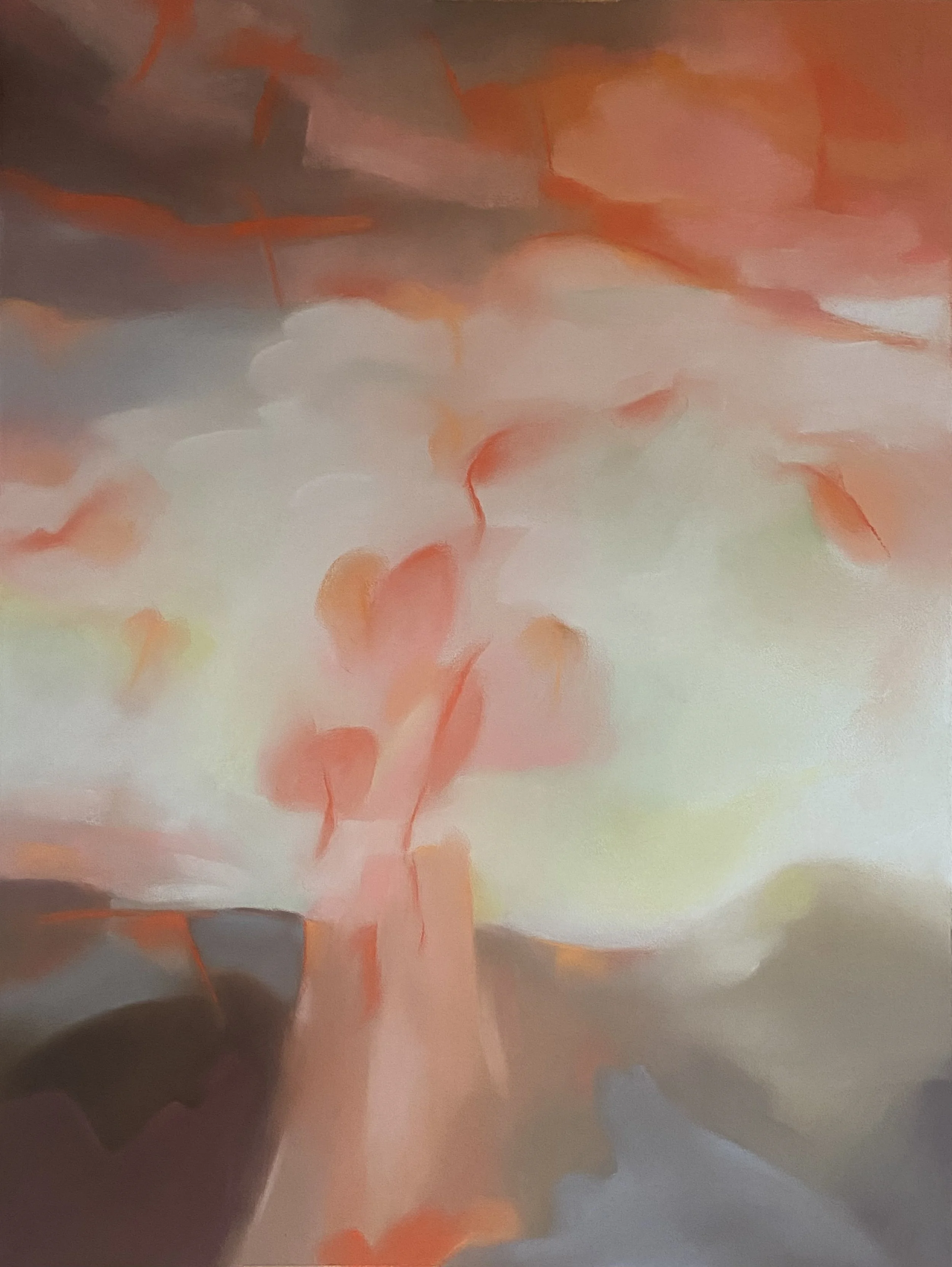 "Unfolding flowers"
Pris: 14800kr.
Pastellkritt på papir.
Innrammet med kunst glass.