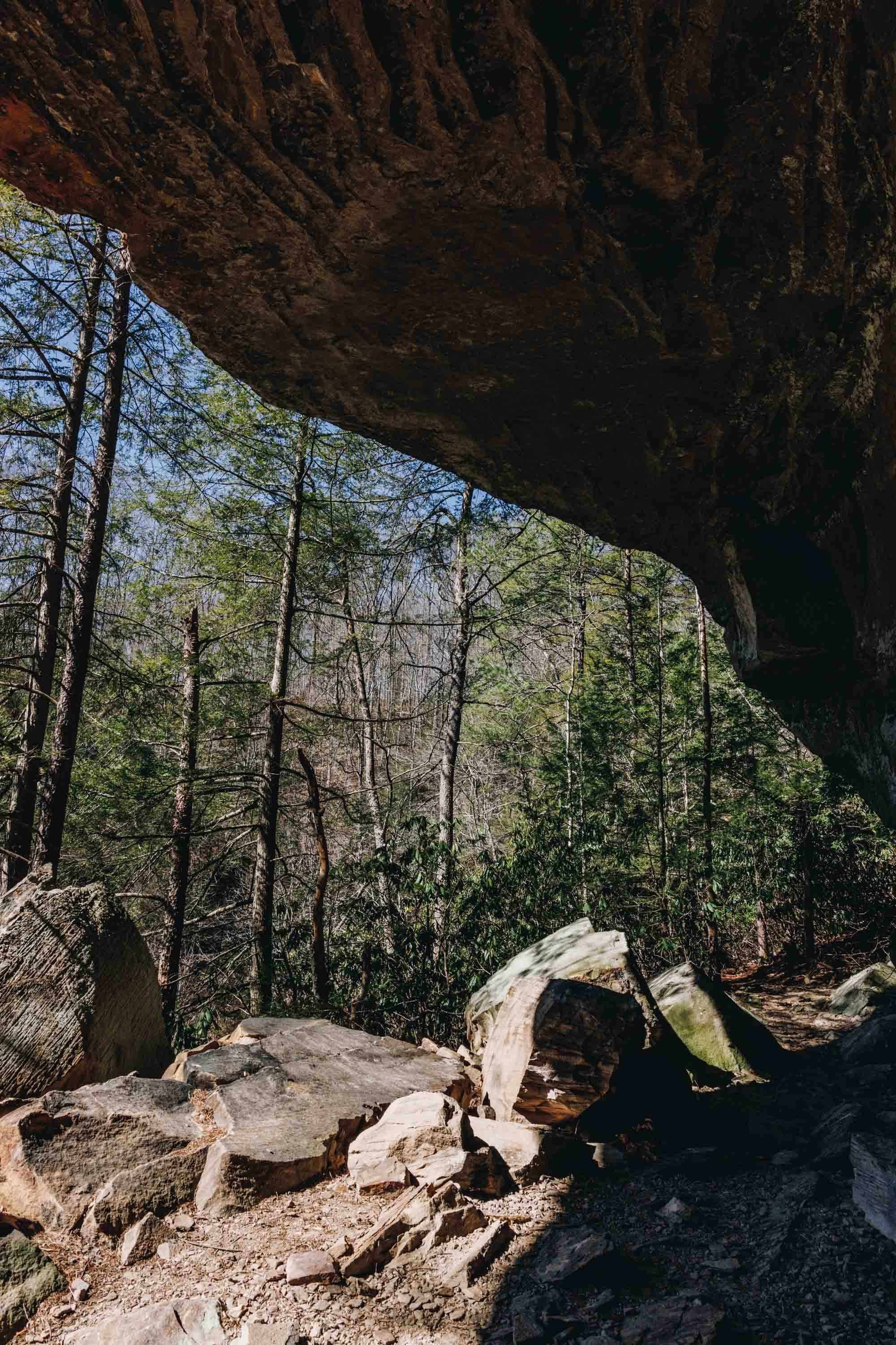 Hiking retreats are full of cool natural features!