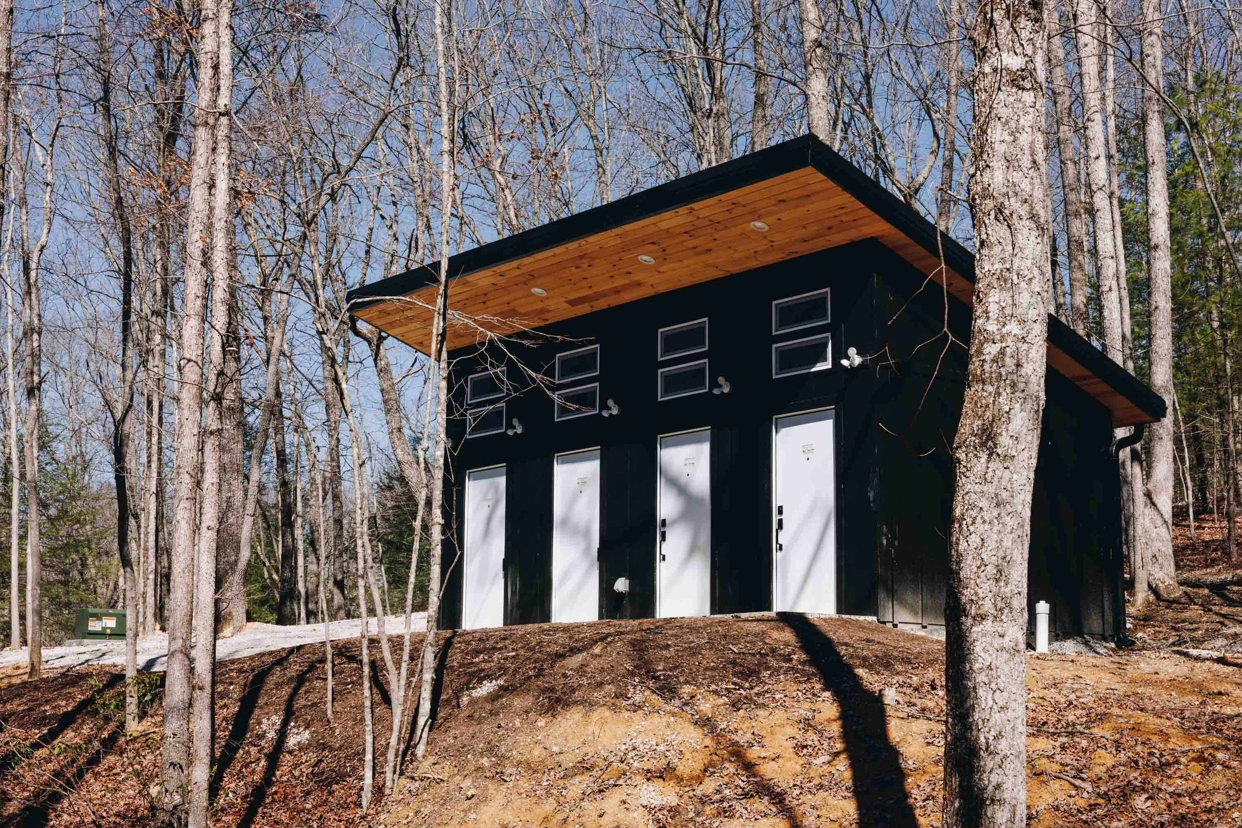 Luxury bathhouse with a private bathroom for your retreat