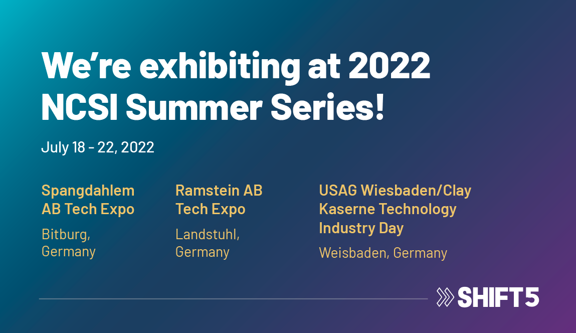 NCSI Germany Summer Series 2022 — Shift5