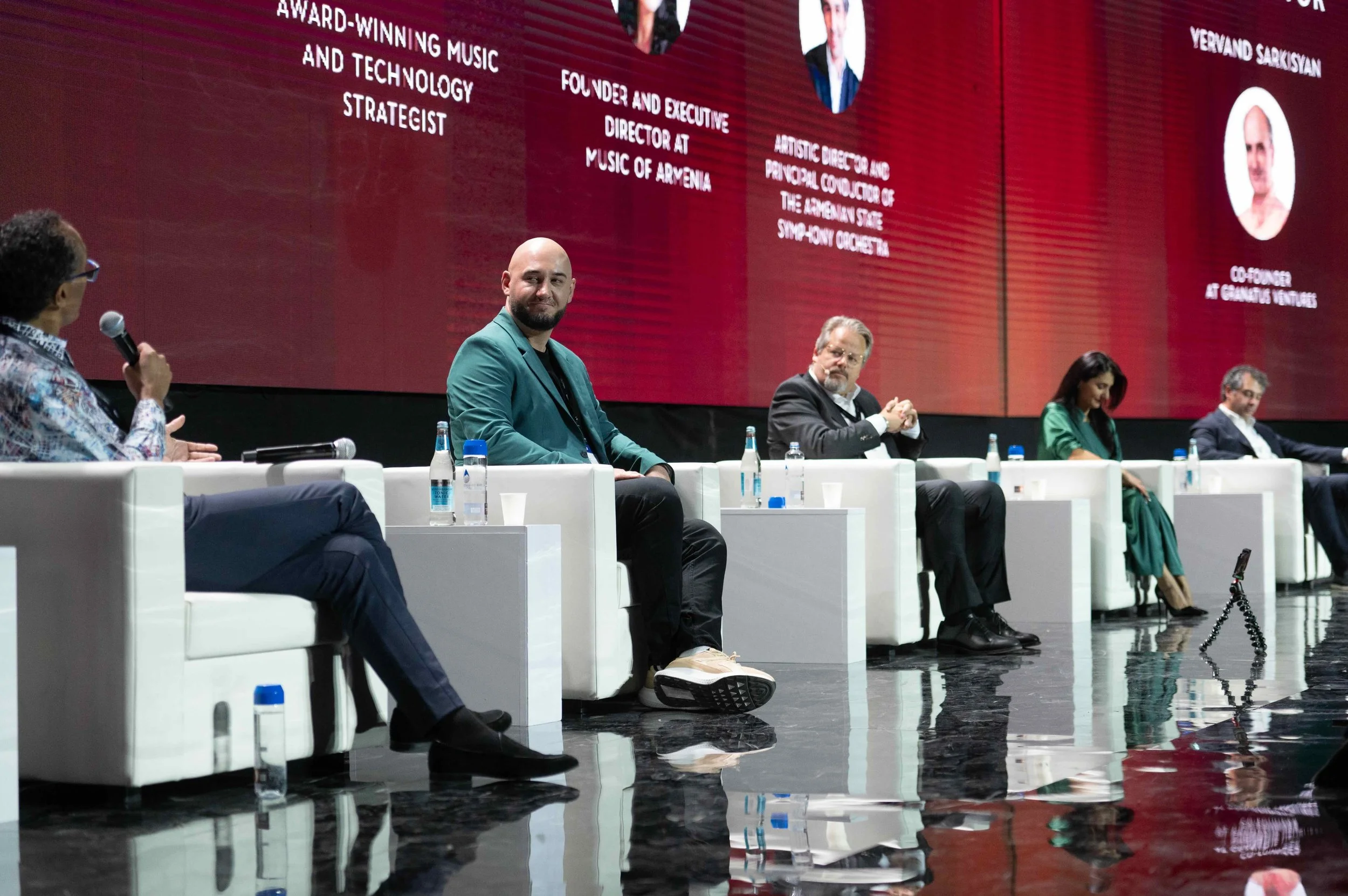 The future of music powered by AI, a panel discussion at WCIT