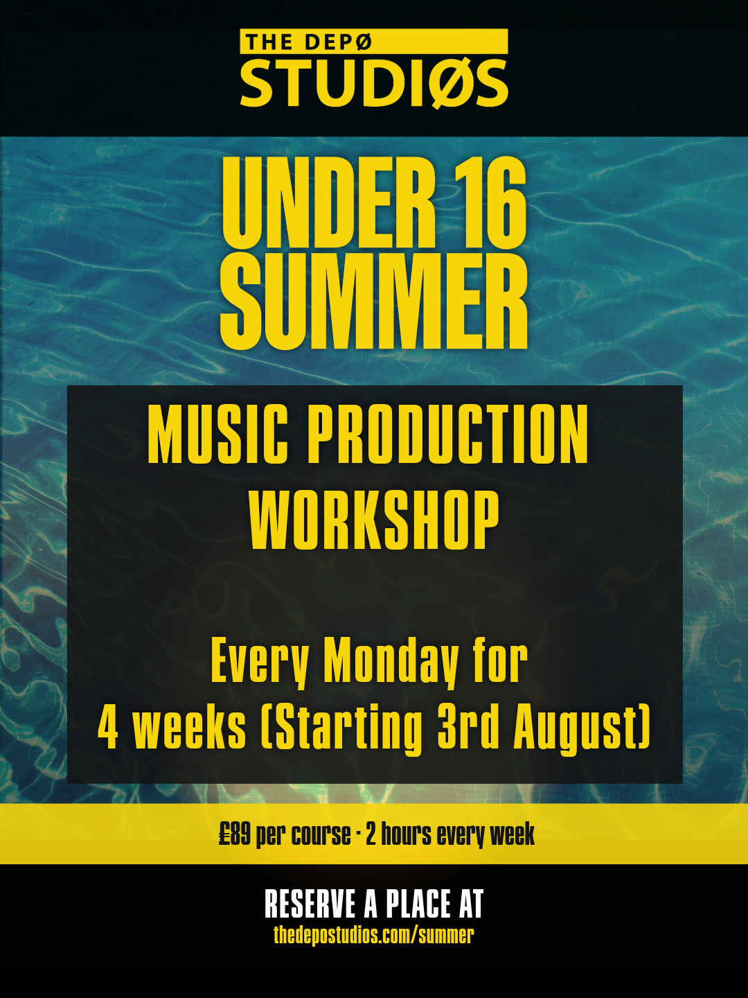 Under 16s Summer Music Making Workshop