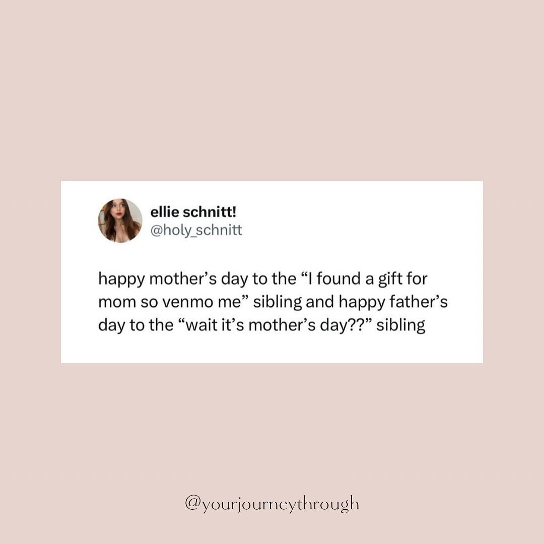 Therapy Meme Monday x Mother&rsquo;s Day 🫶🏻

🙌🏻 Follow @yourjourneythrough for more relatable mental health content.
🛋️ We&rsquo;re currently accepting new clients both virtually &amp; in-person.

#therapymemes #viralmemes #bestmemes #mothersday