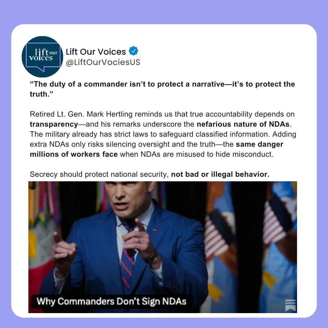 Secrecy should protect national security, NOT  bad or illegal behavior.

Read via @bulwarkonline @The Bulwark: https://www.thebulwark.com/p/why-military-commanders-do-not-sign-nondisclosure-agreements-ndas